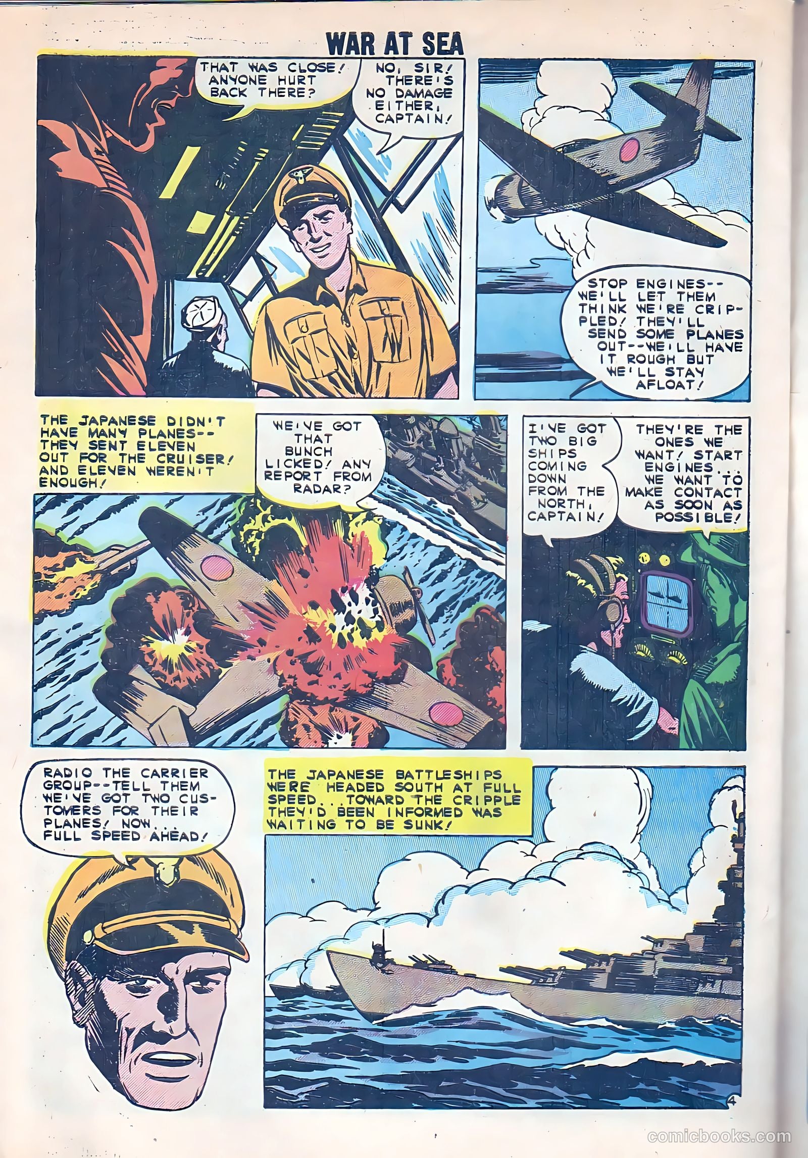 War at Sea #34 (1960) — page 32 of 36
