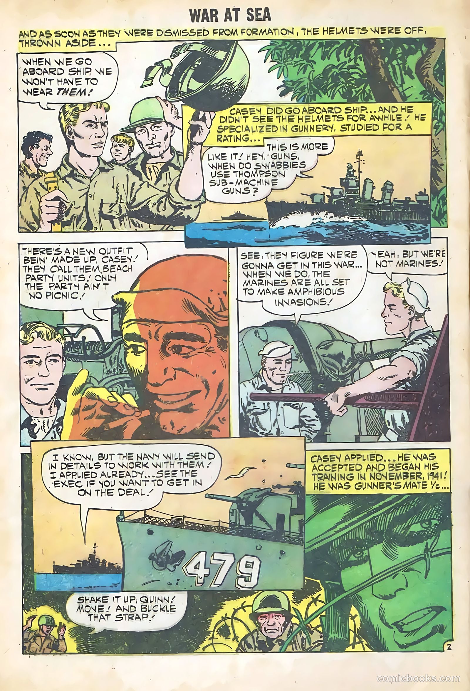 War at Sea #35 (1960) — page 4 of 36