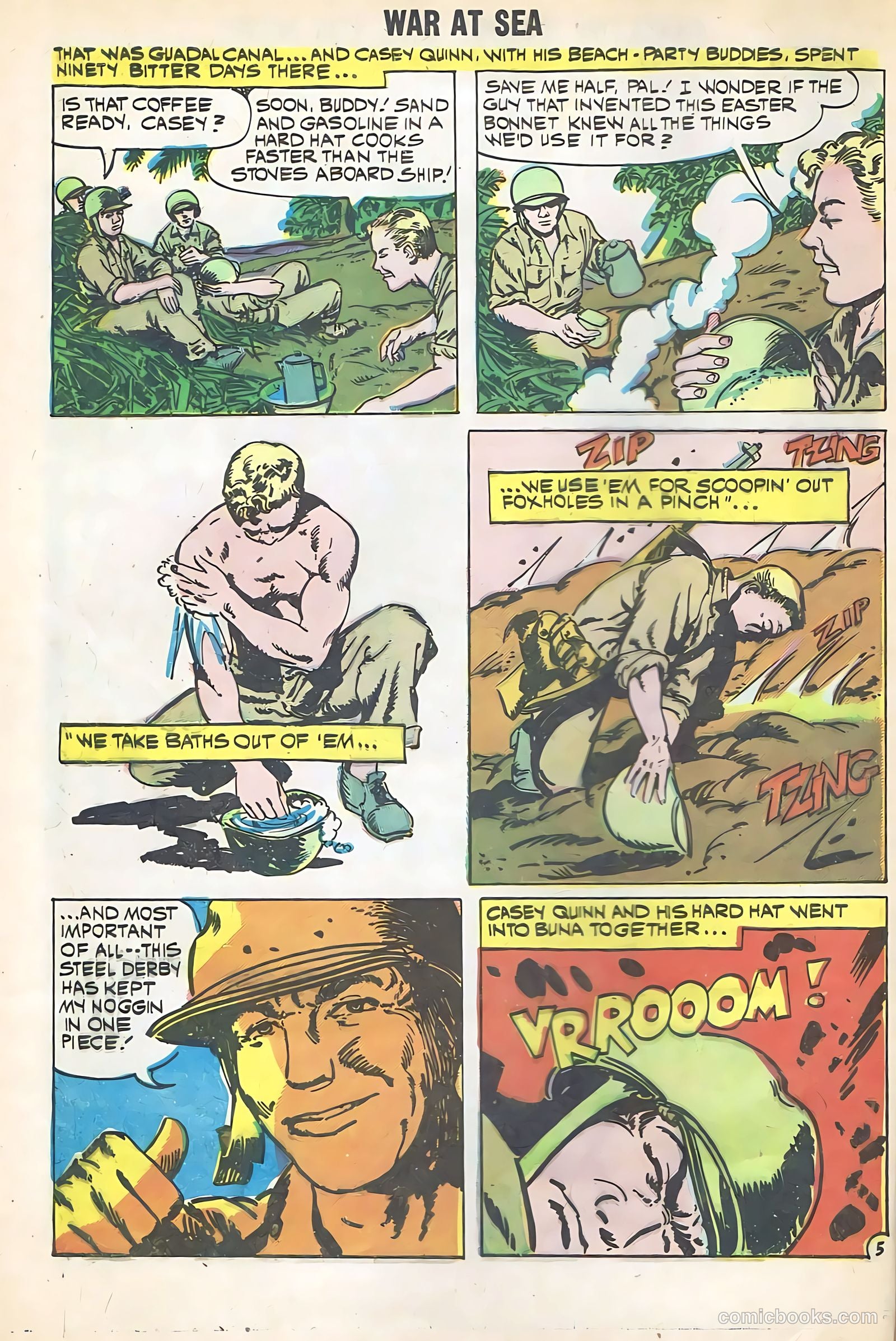 War at Sea #35 (1960) — page 8 of 36