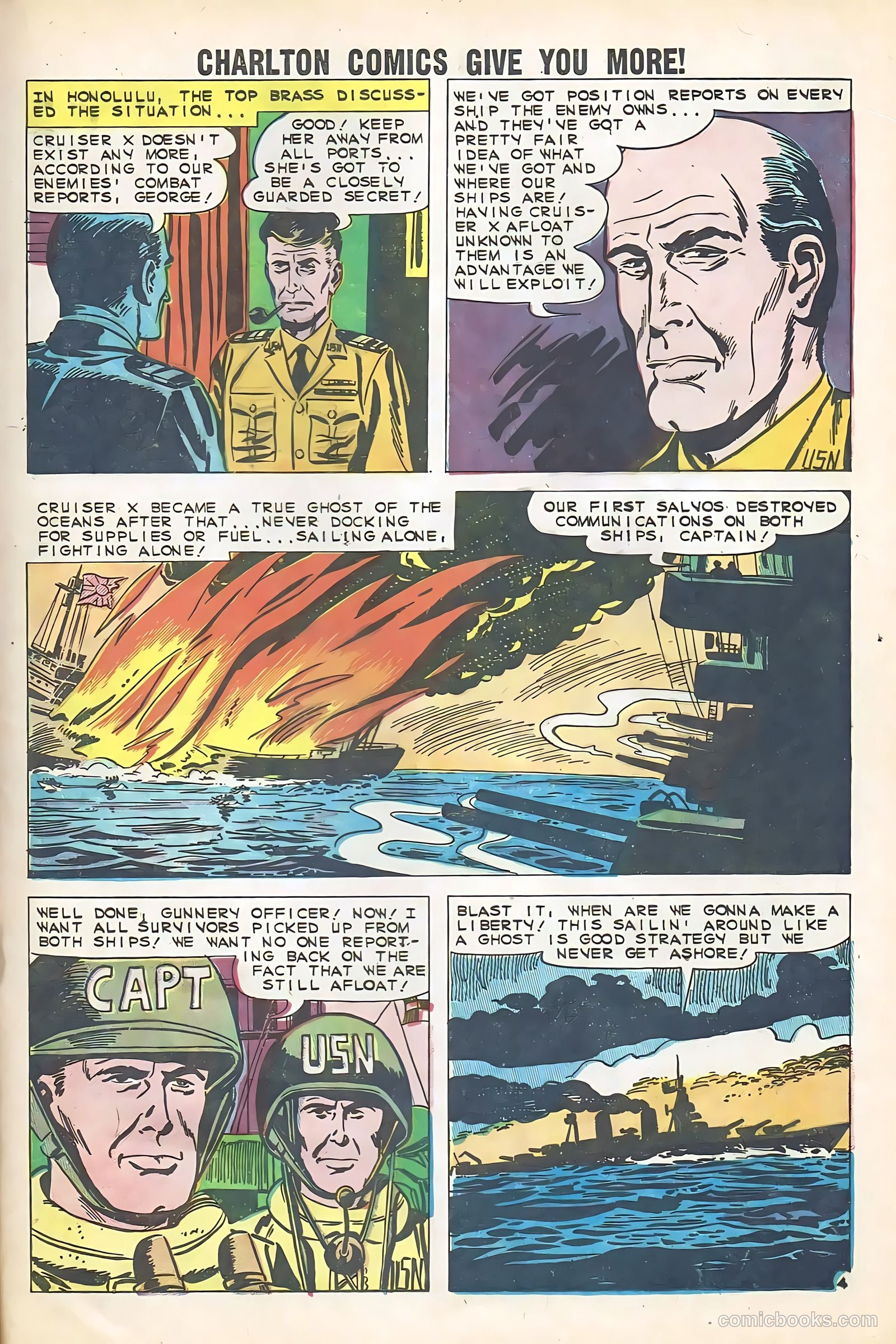 War at Sea #35 (1960) — page 17 of 36