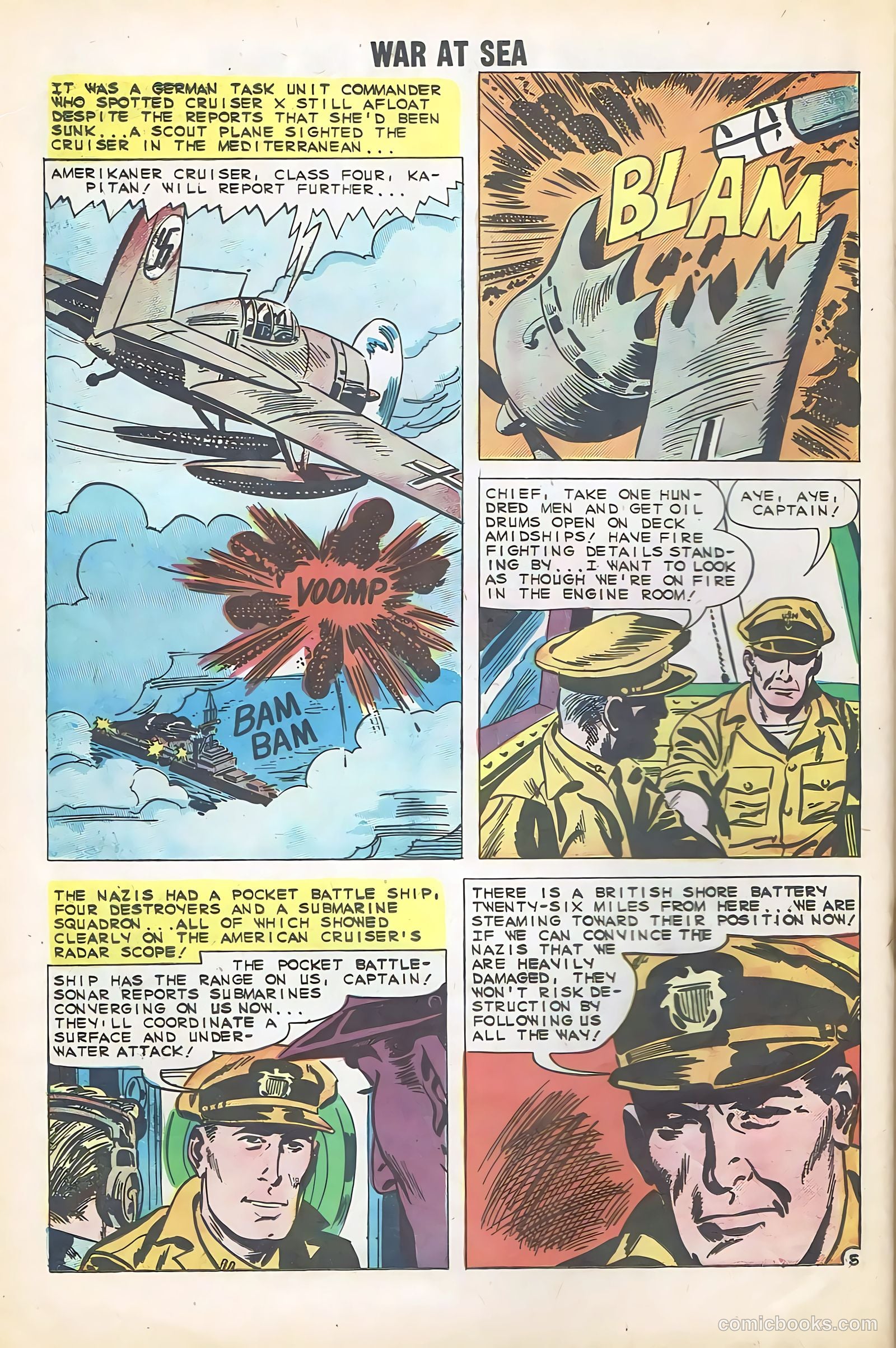 War at Sea #35 (1960) — page 18 of 36