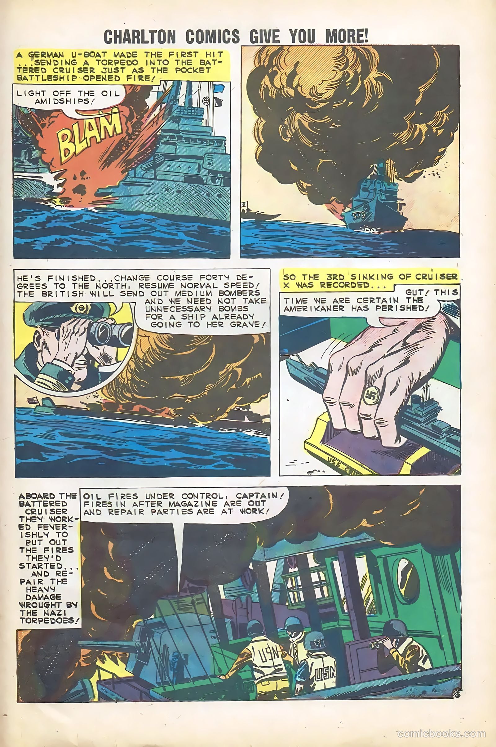 War at Sea #35 (1960) — page 19 of 36