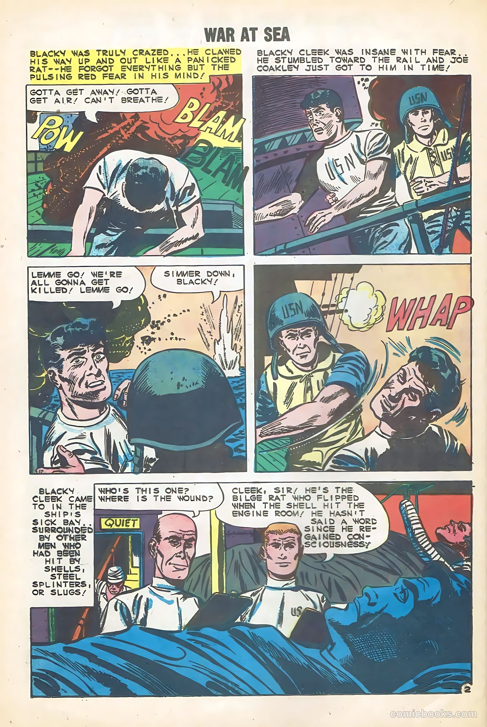 War at Sea #35 (1960) — page 26 of 36