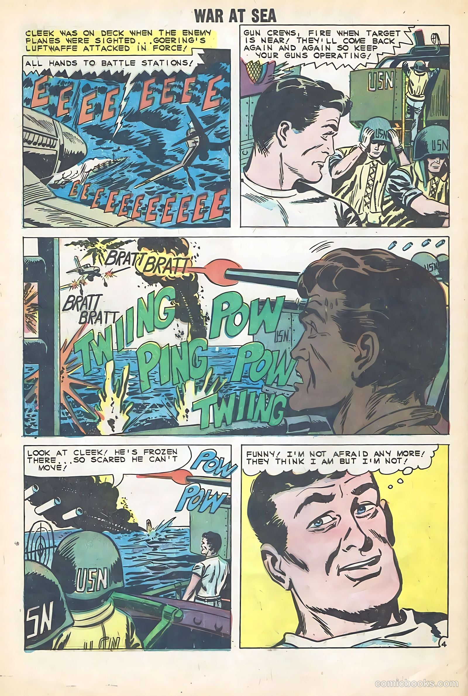 War at Sea #35 (1960) — page 28 of 36