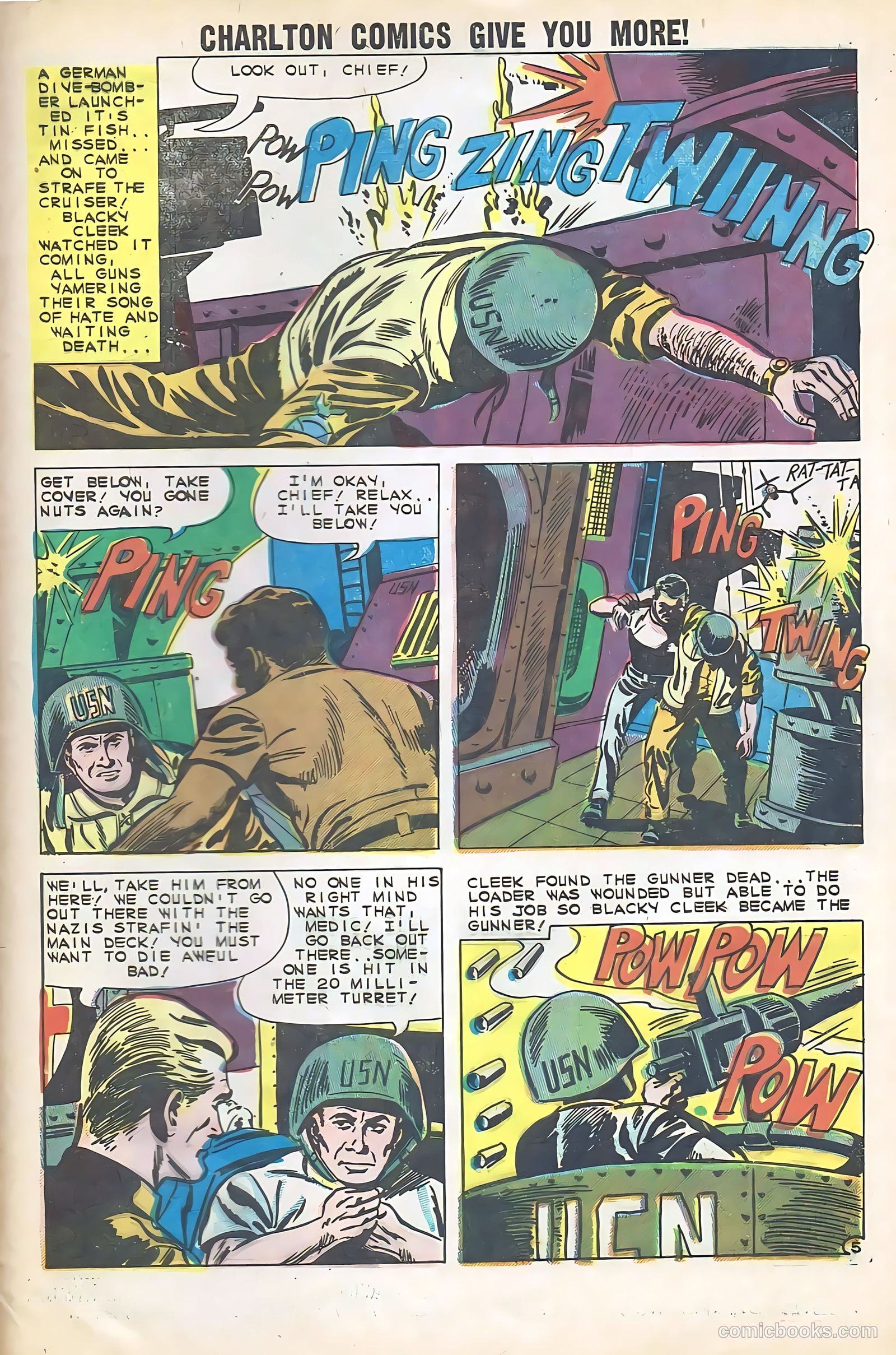 War at Sea #35 (1960) — page 29 of 36