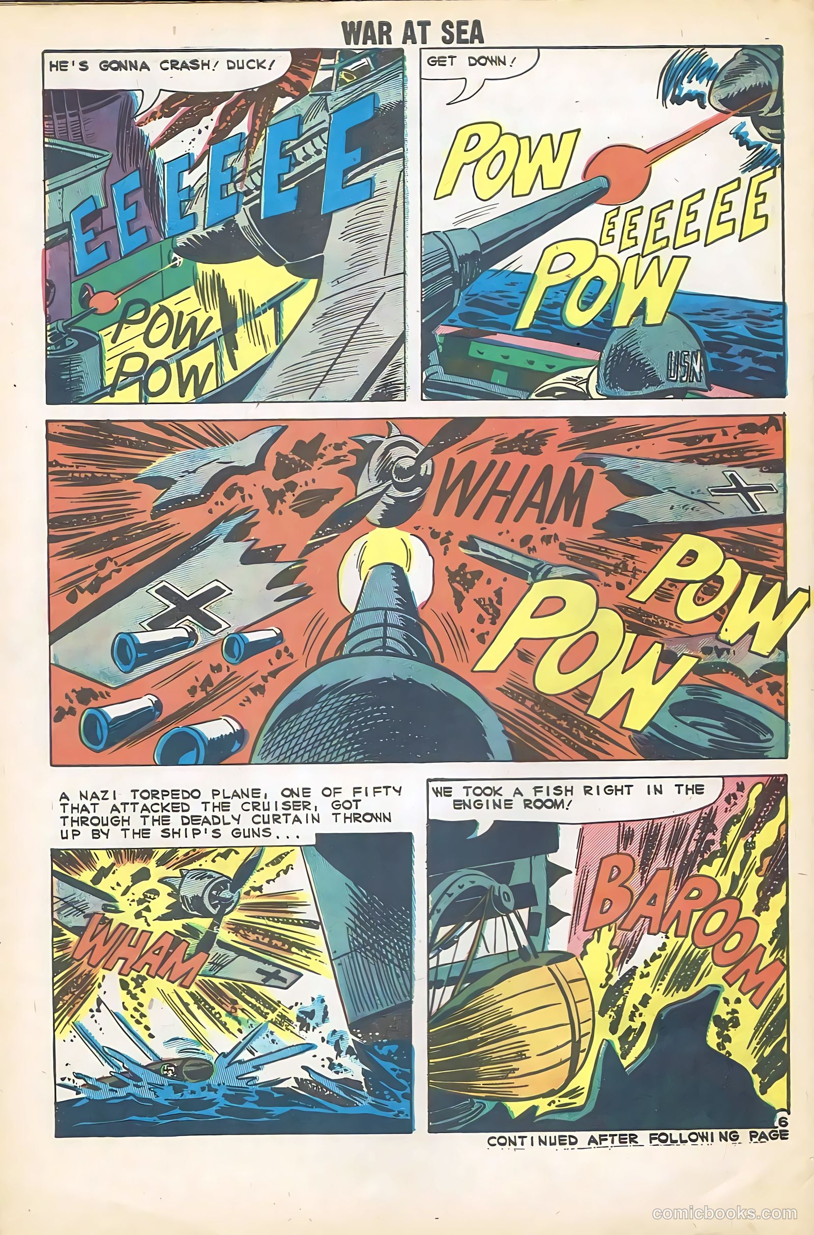 War at Sea #35 (1960) — page 30 of 36