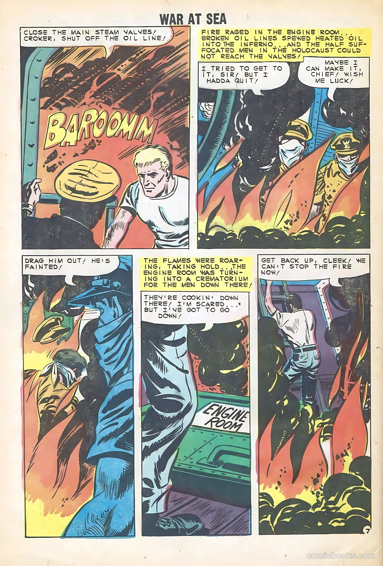 War at Sea #35 (1960) — page 32 of 36