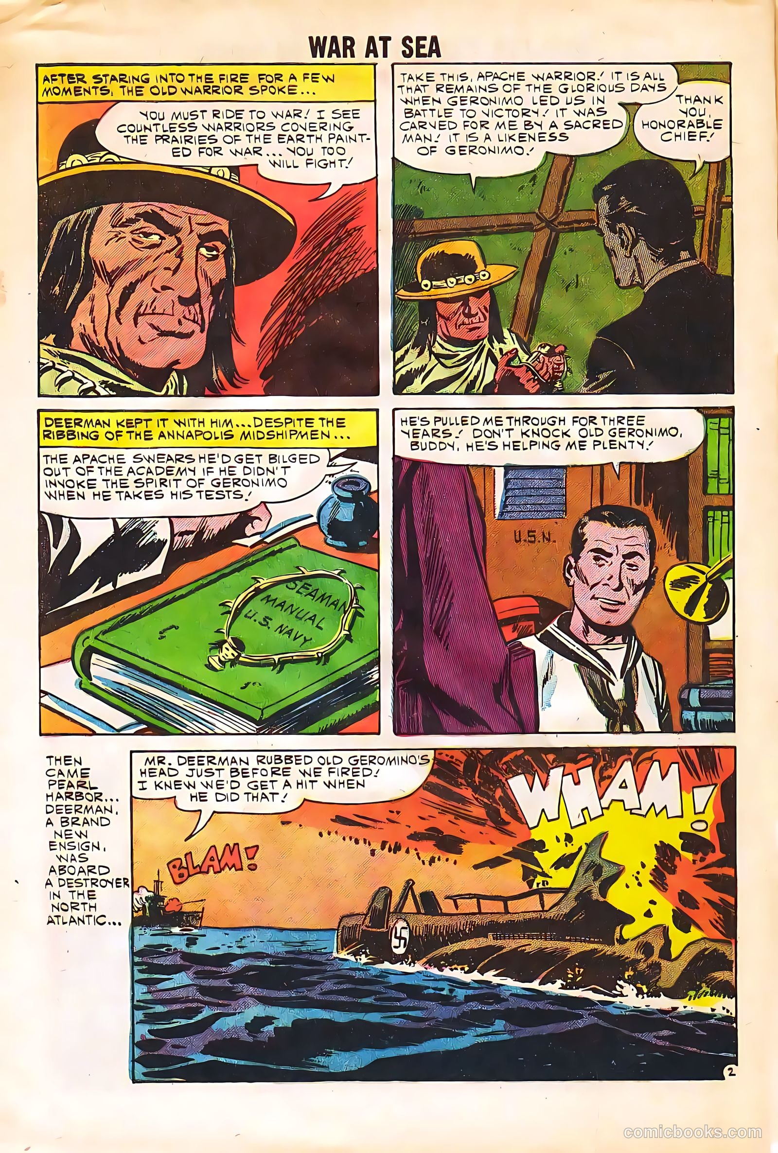 War at Sea #37 (1960) — page 4 of 36