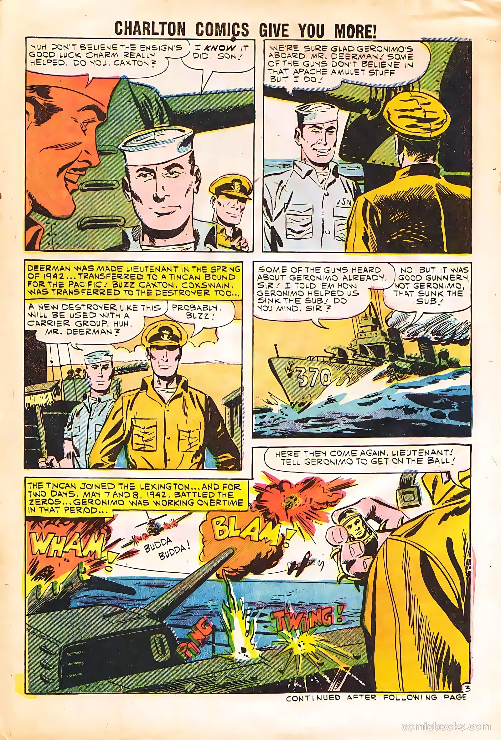 War at Sea #37 (1960) — page 5 of 36