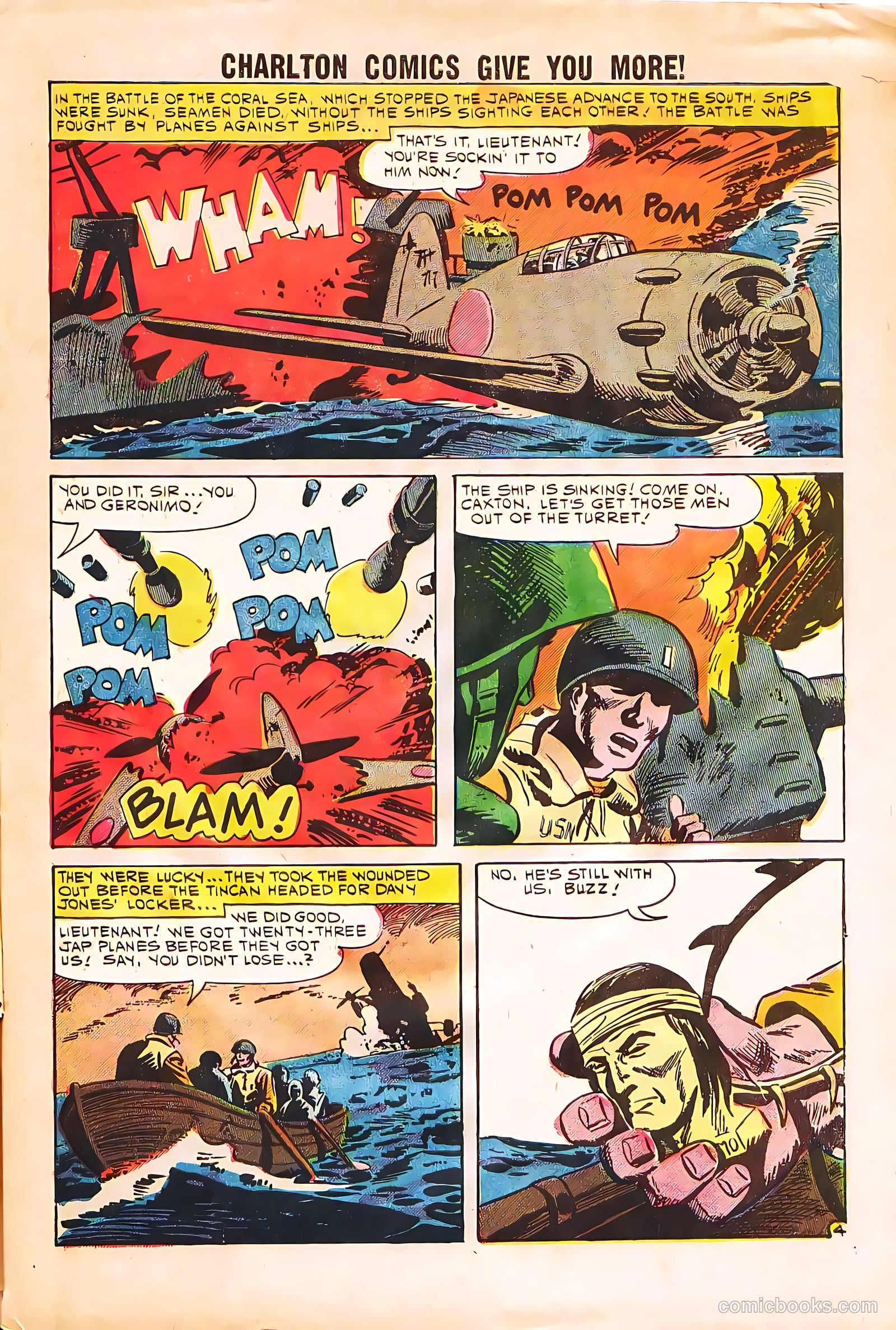 War at Sea #37 (1960) — page 7 of 36