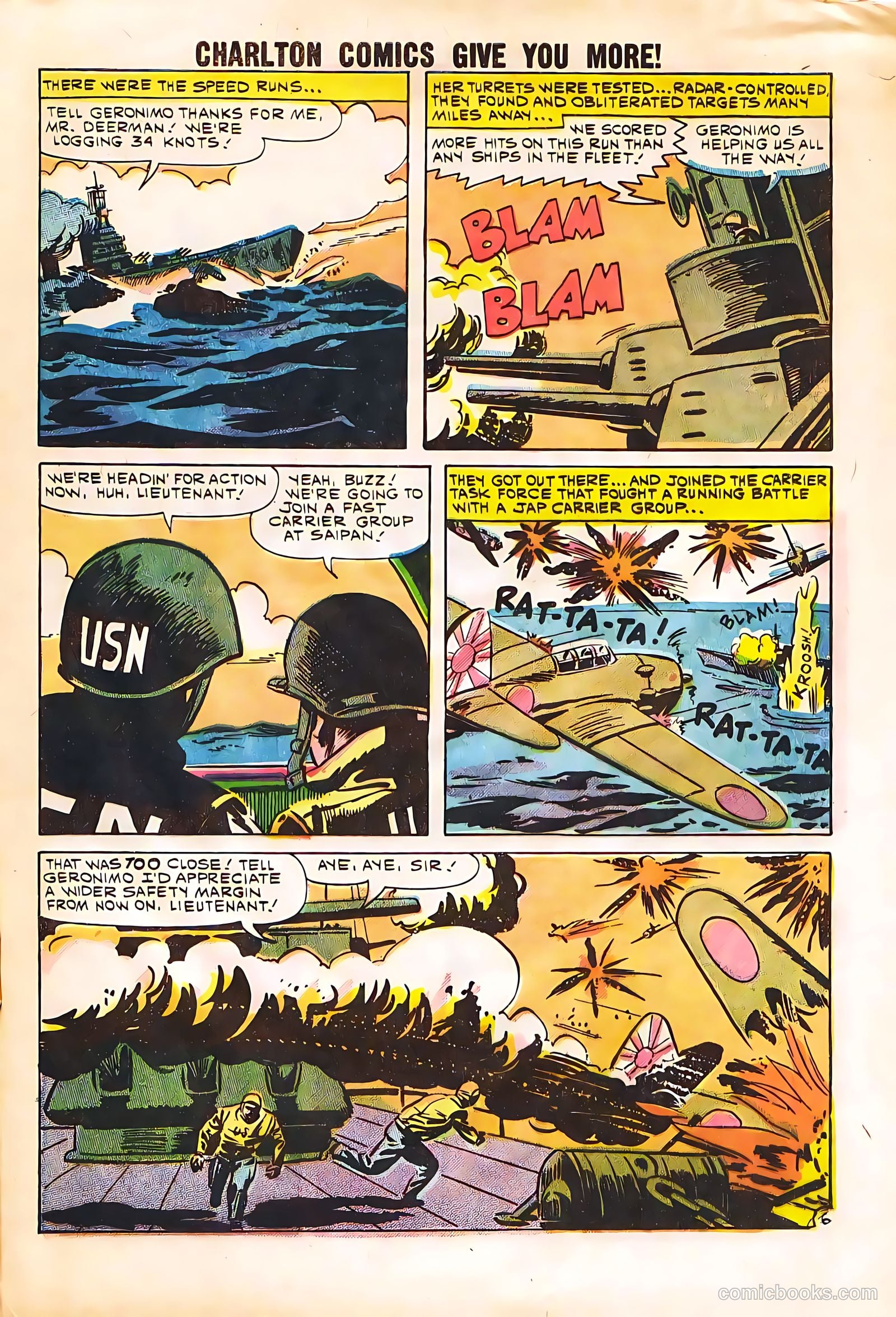 War at Sea #37 (1960) — page 9 of 36