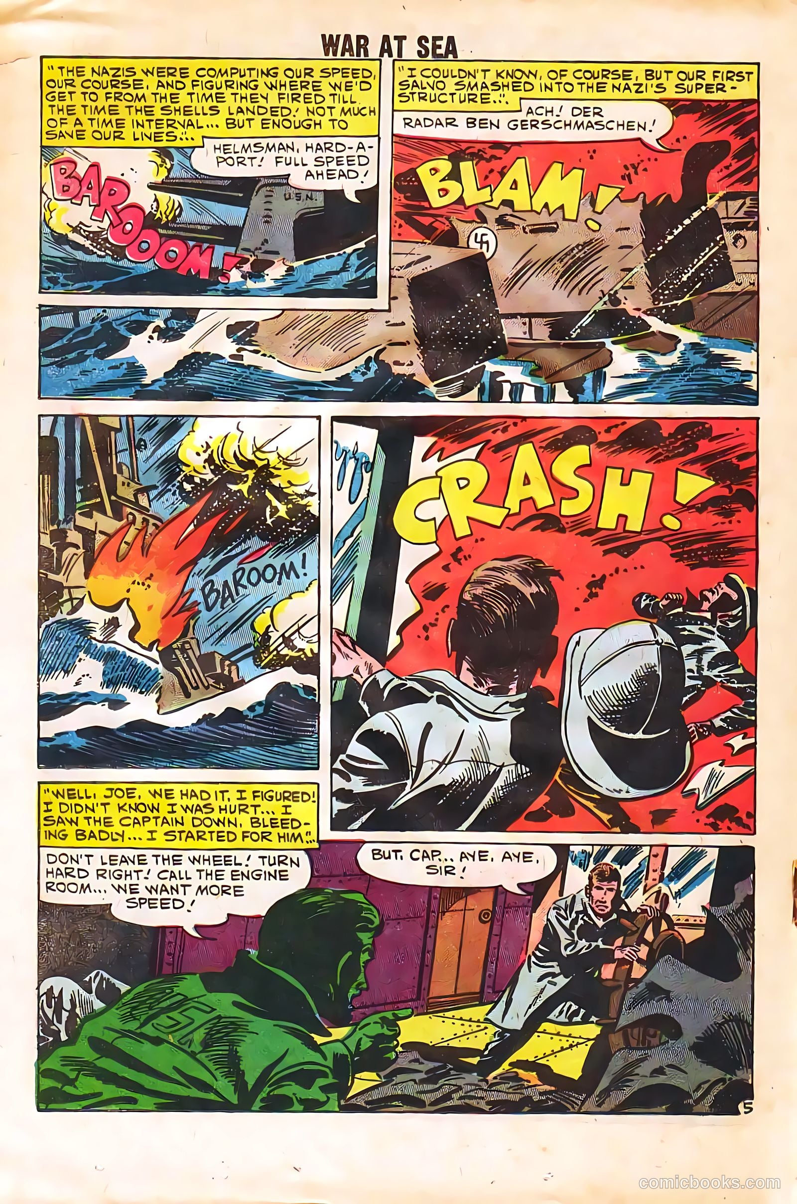War at Sea #37 (1960) — page 18 of 36