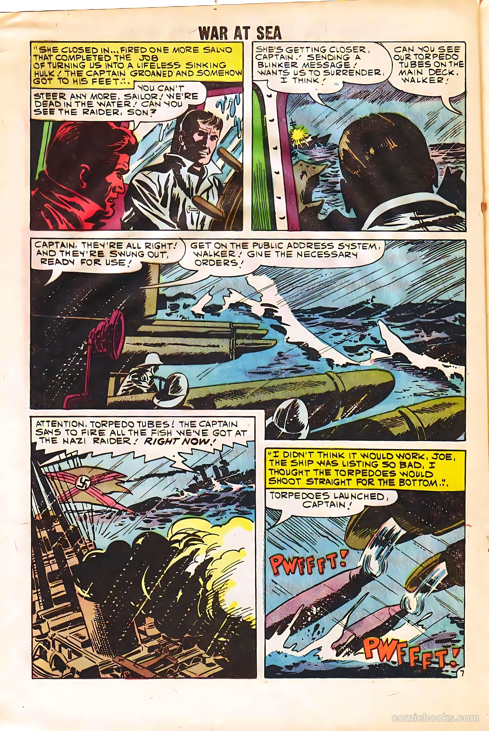War at Sea #37 (1960) — page 20 of 36