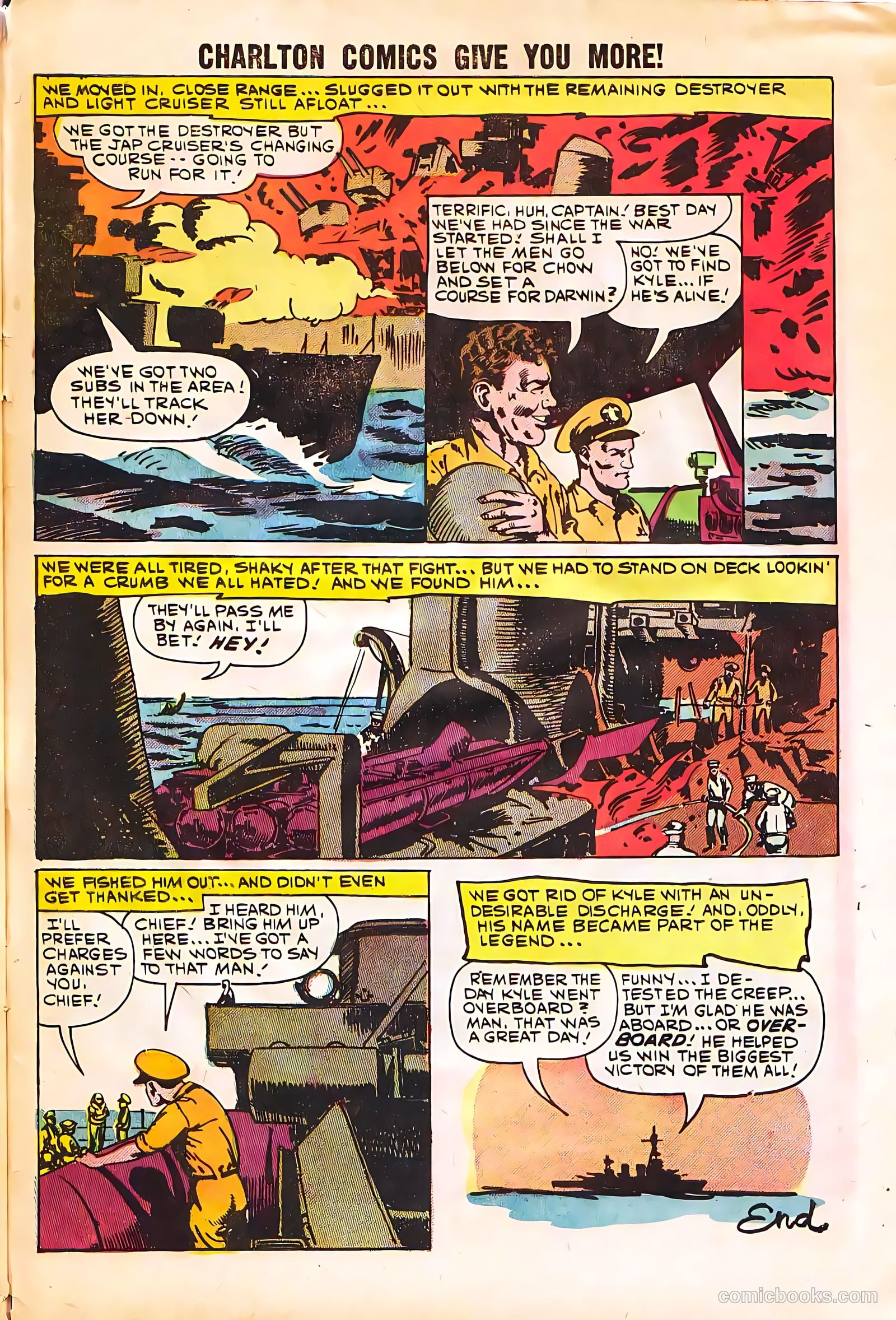 War at Sea #37 (1960) — page 33 of 36