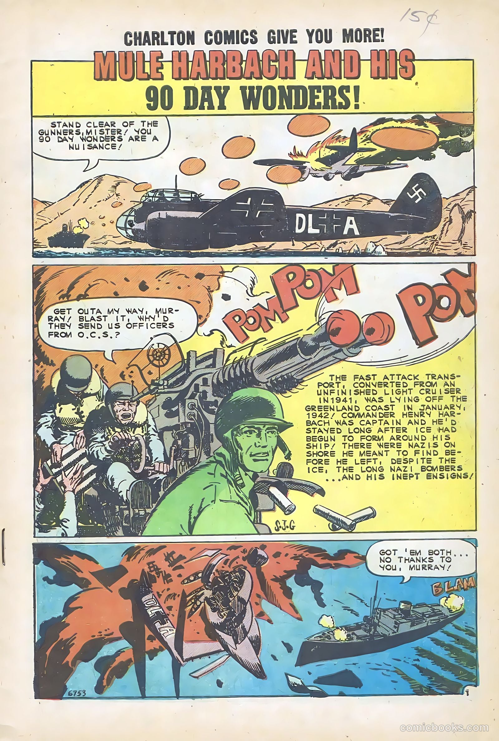 War at Sea #38 (1960) — page 3 of 36
