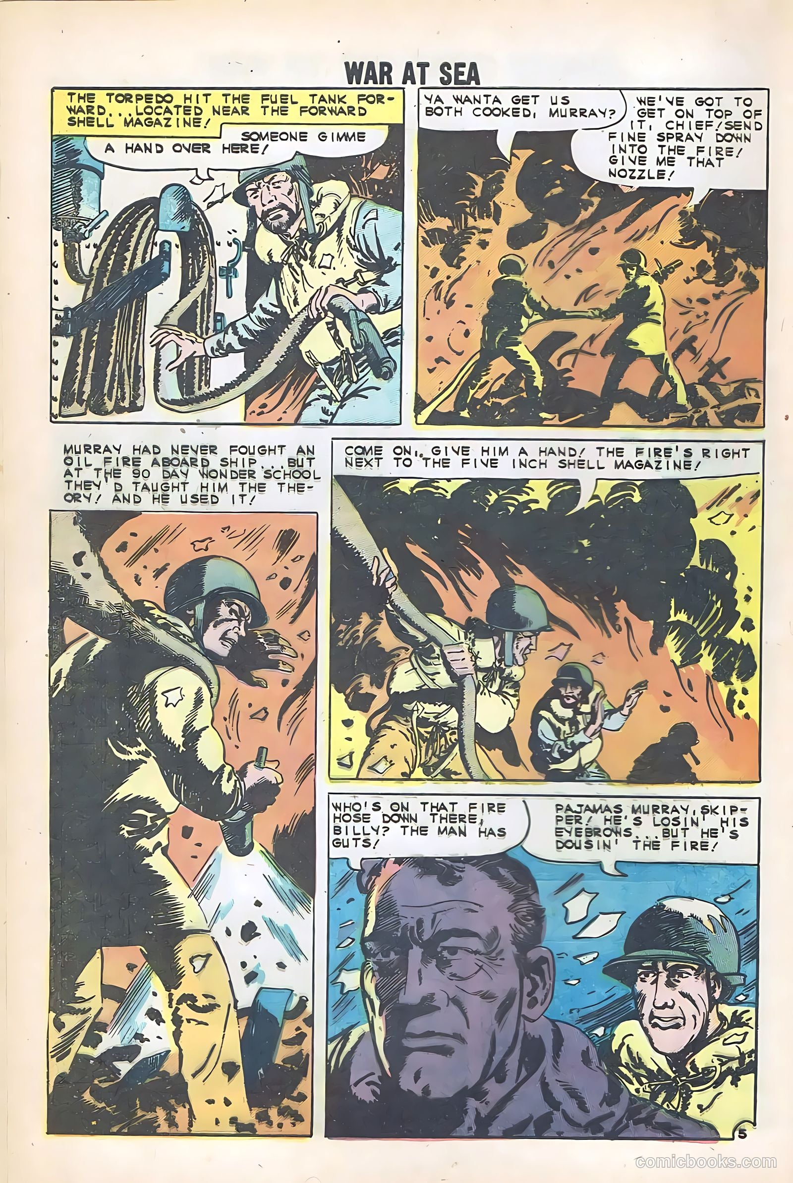 War at Sea #38 (1960) — page 8 of 36