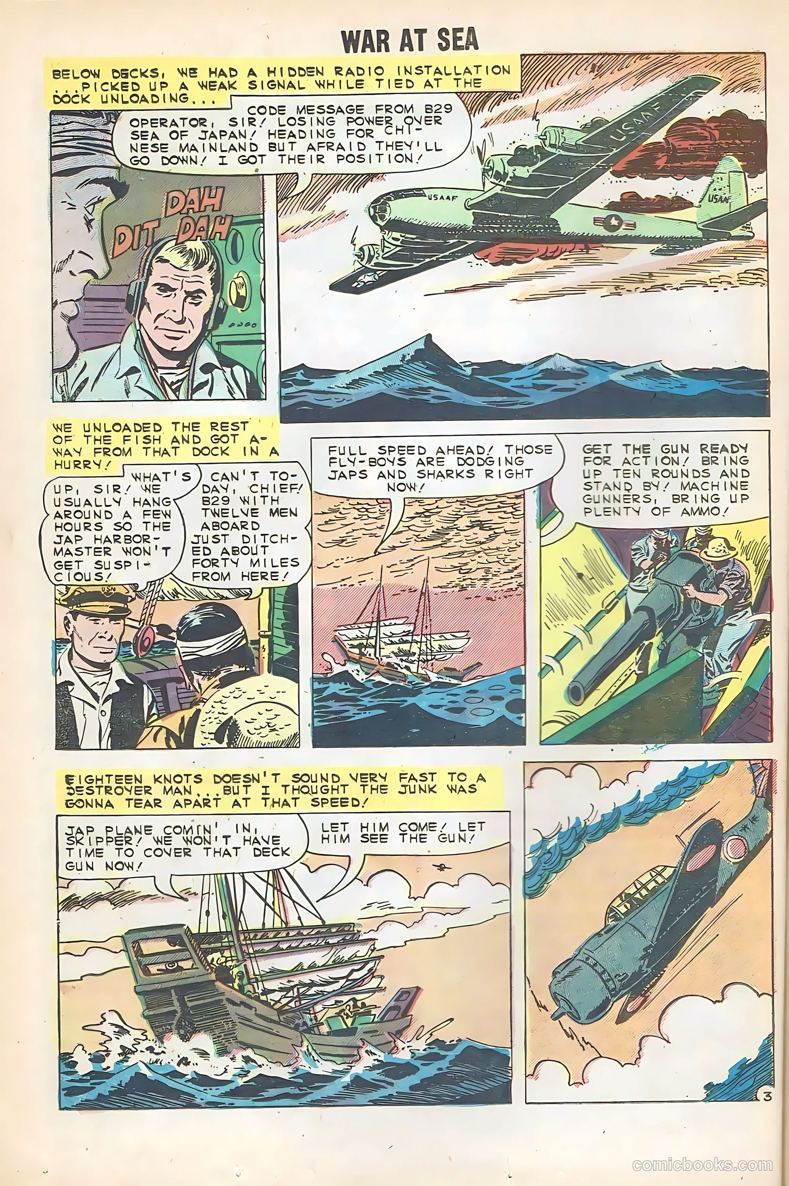 War at Sea #38 (1960) — page 16 of 36