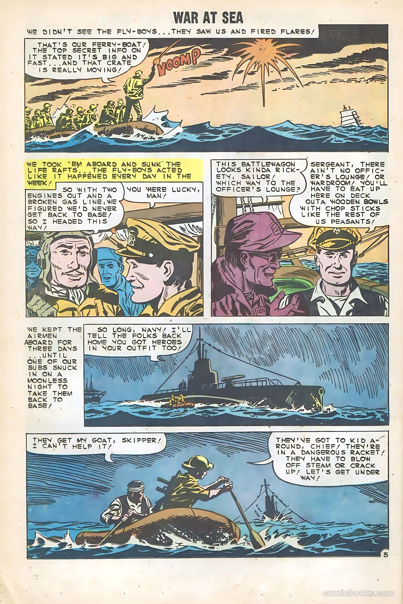 War at Sea #38 (1960) — page 18 of 36