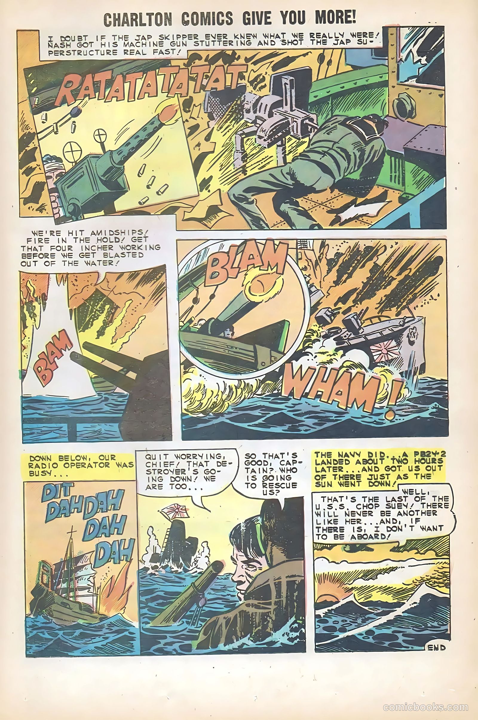 War at Sea #38 (1960) — page 21 of 36
