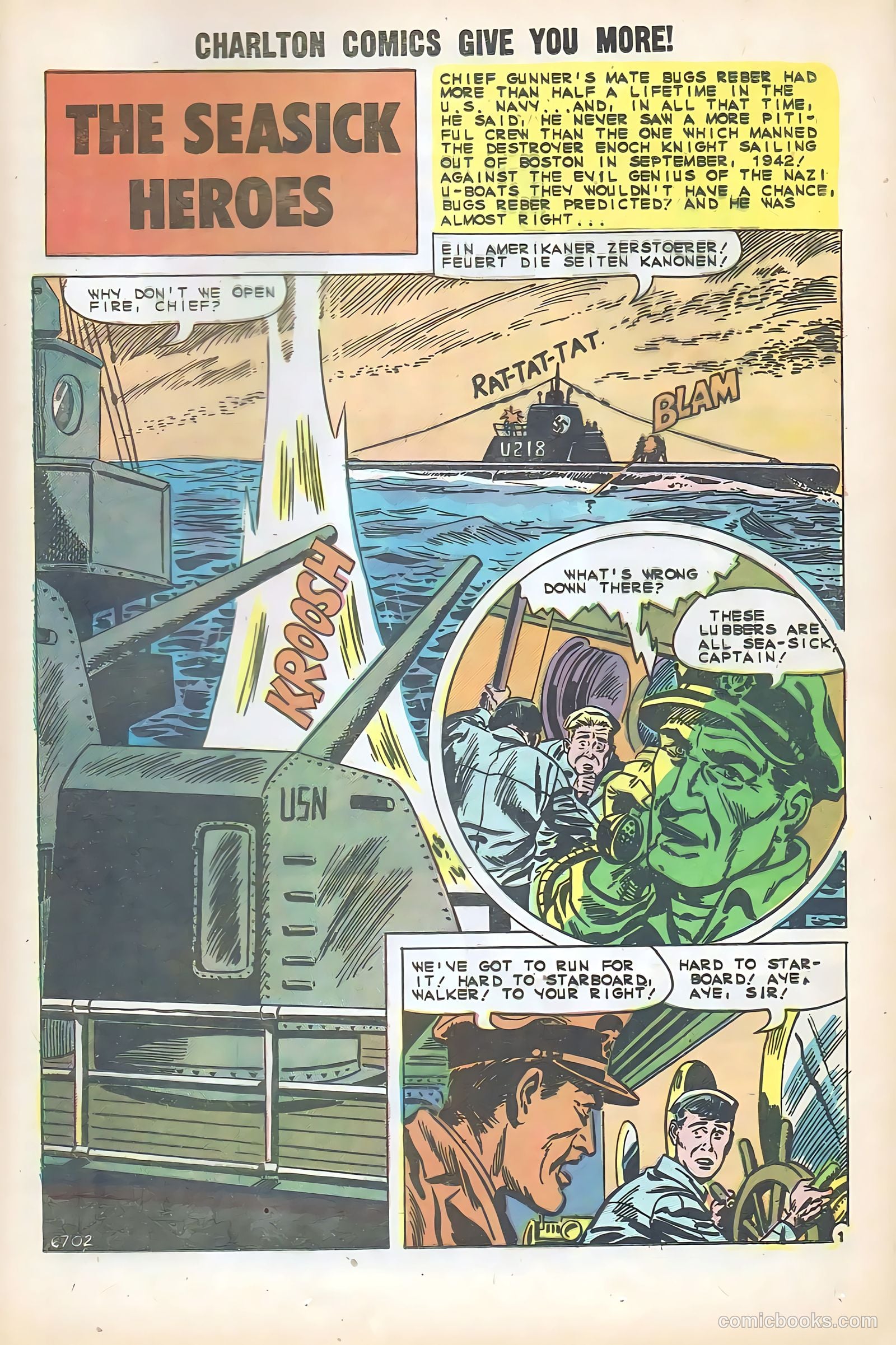 War at Sea #38 (1960) — page 25 of 36