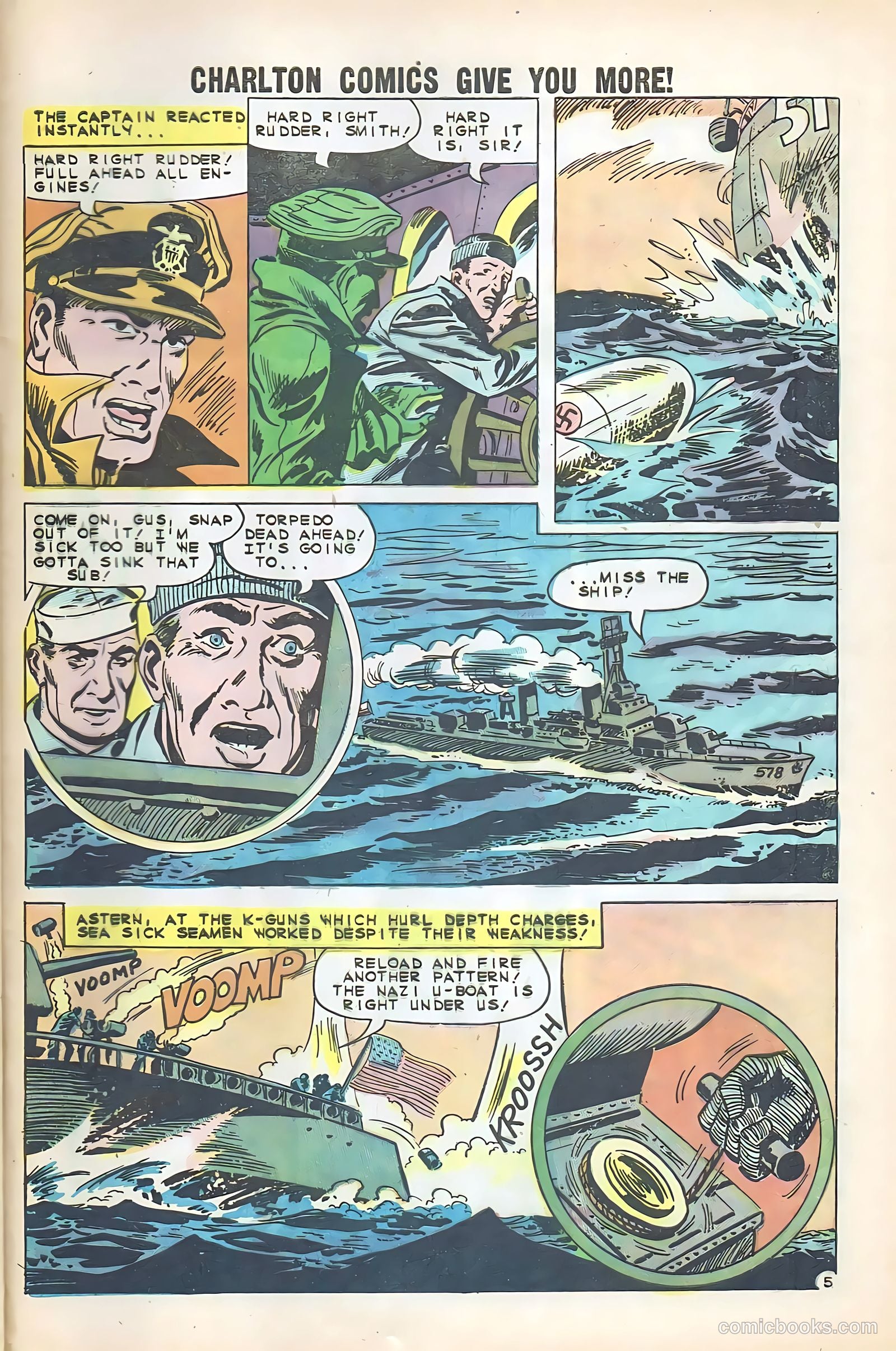 War at Sea #38 (1960) — page 29 of 36