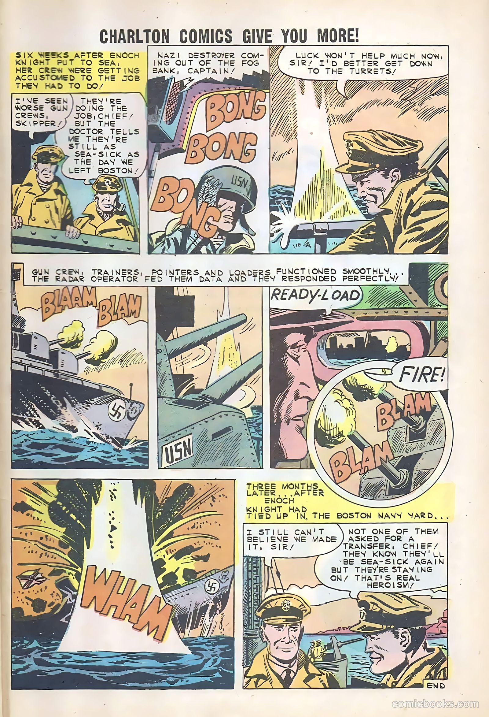 War at Sea #38 (1960) — page 33 of 36