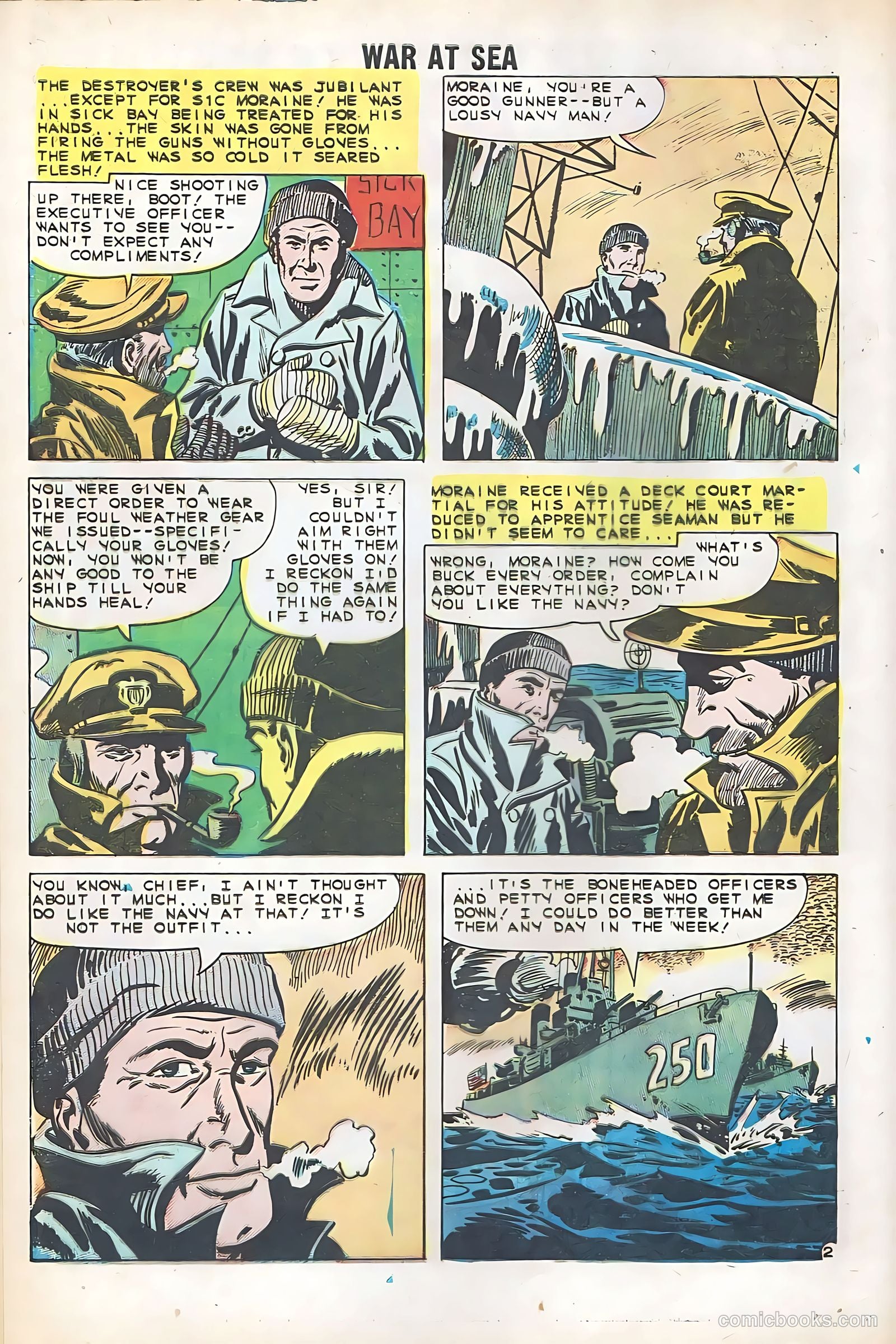 War at Sea #39 (1960) — page 4 of 36