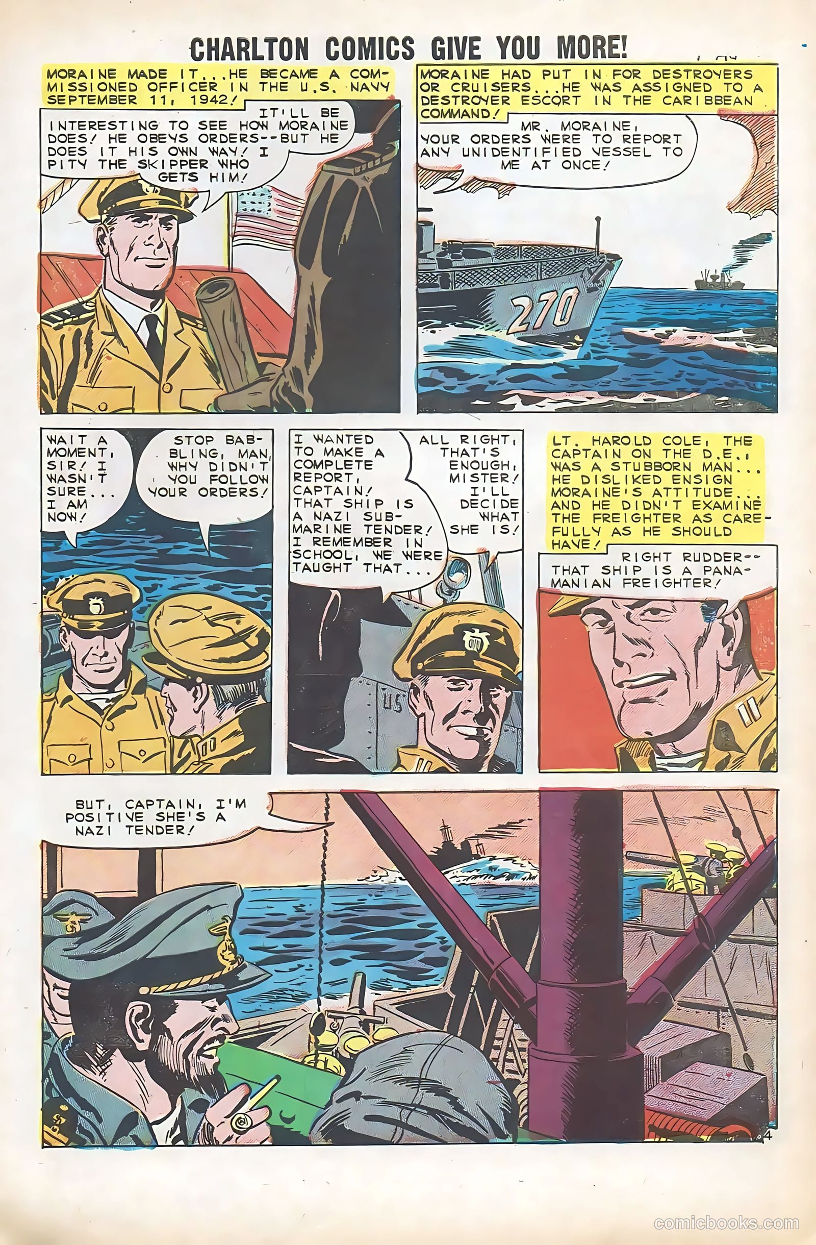 War at Sea #39 (1960) — page 7 of 36