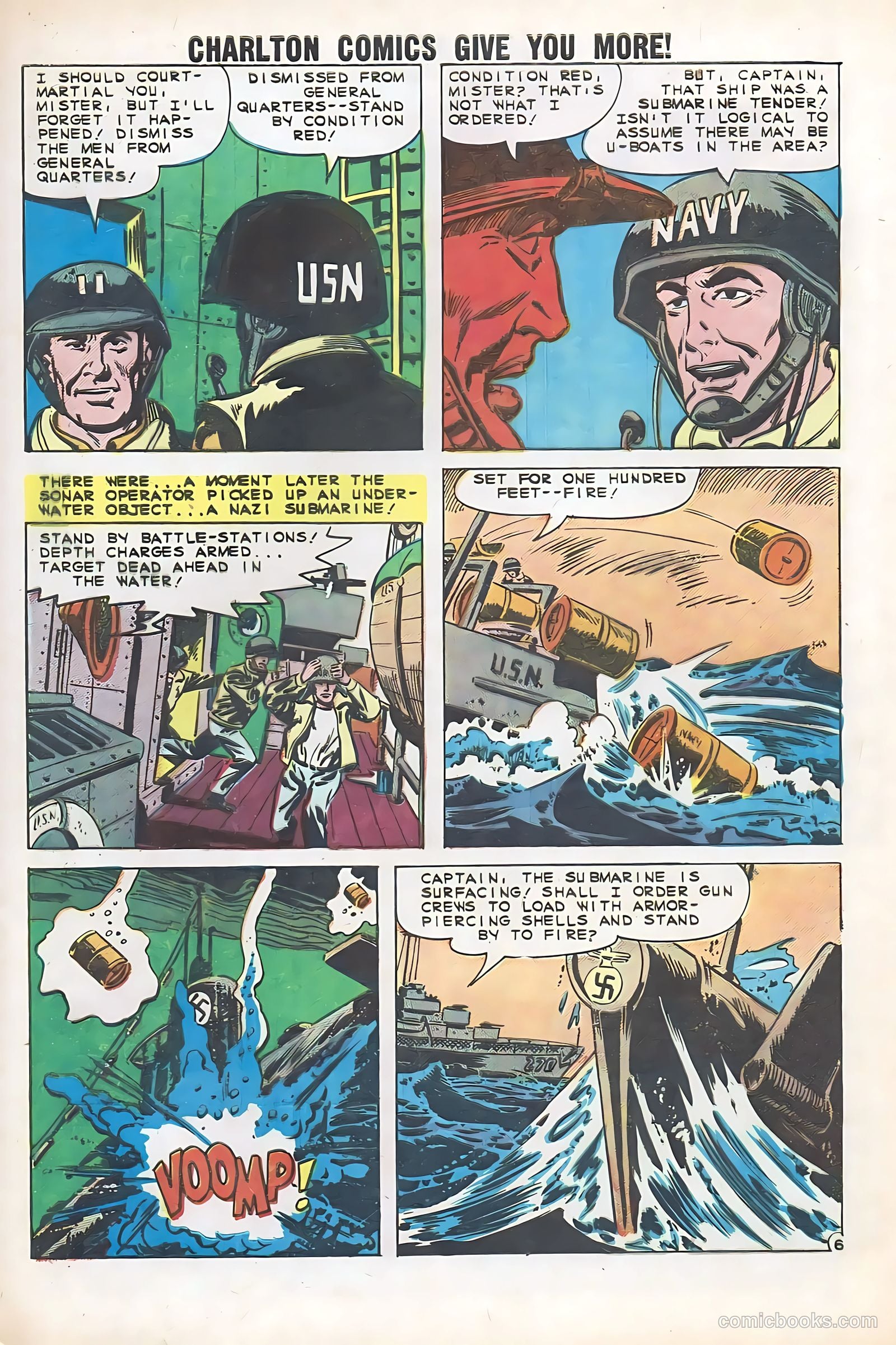 War at Sea #39 (1960) — page 9 of 36