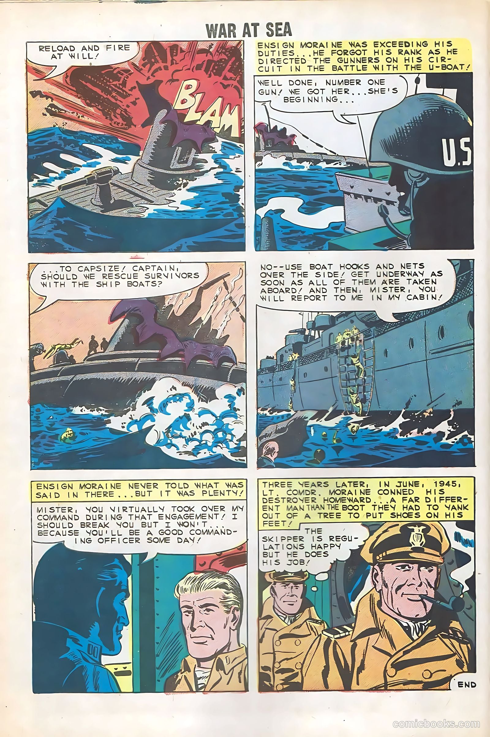War at Sea #39 (1960) — page 10 of 36