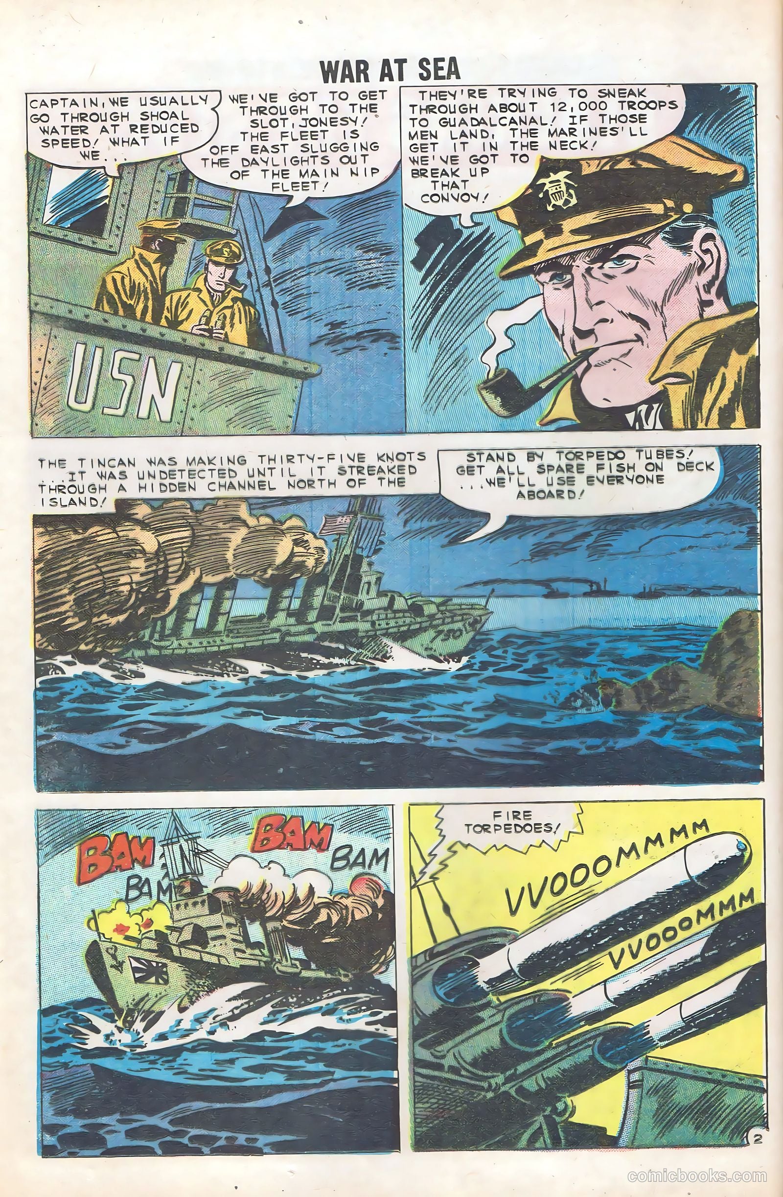 War at Sea #39 (1960) — page 12 of 36
