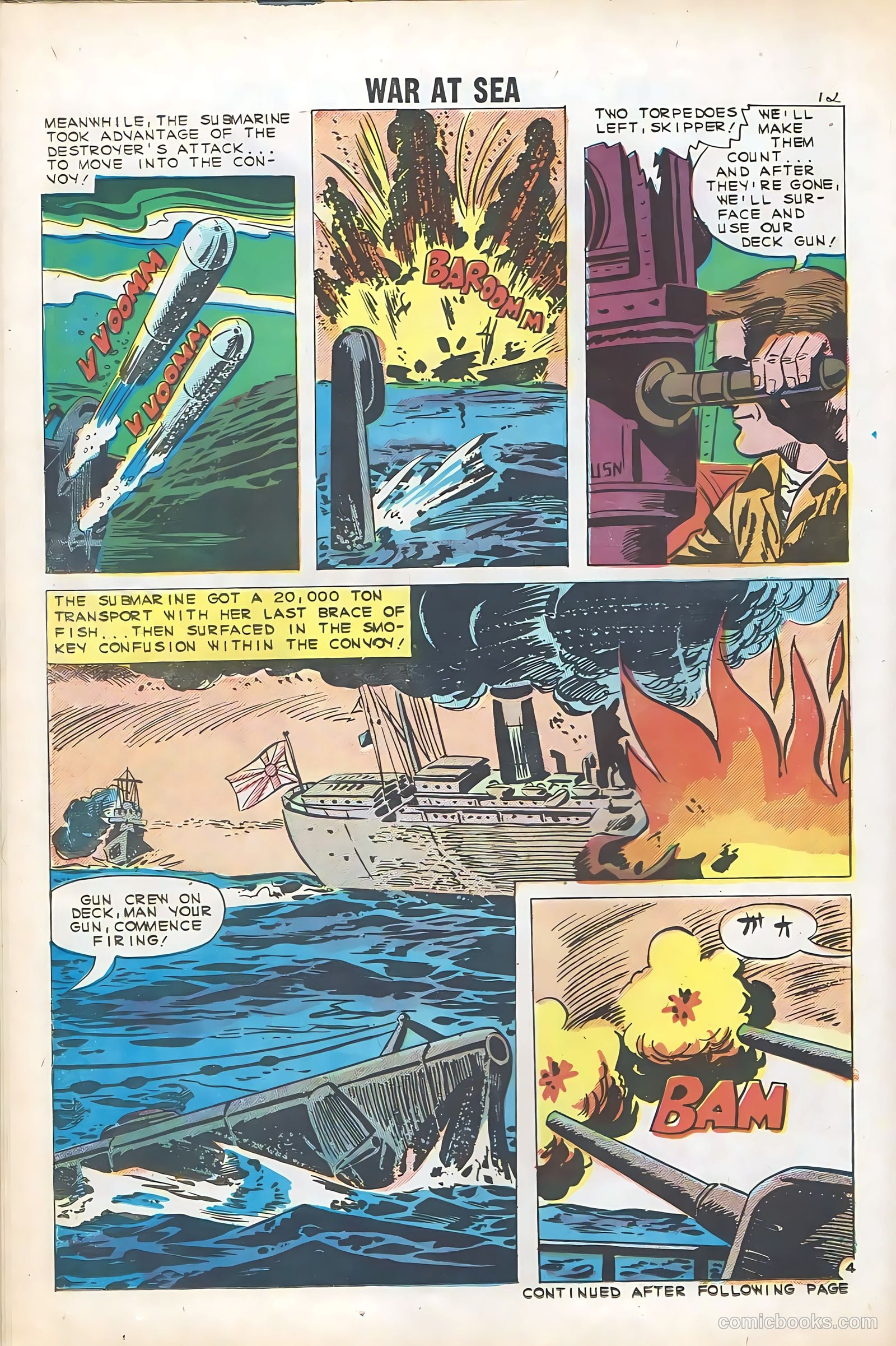 War at Sea #39 (1960) — page 14 of 36