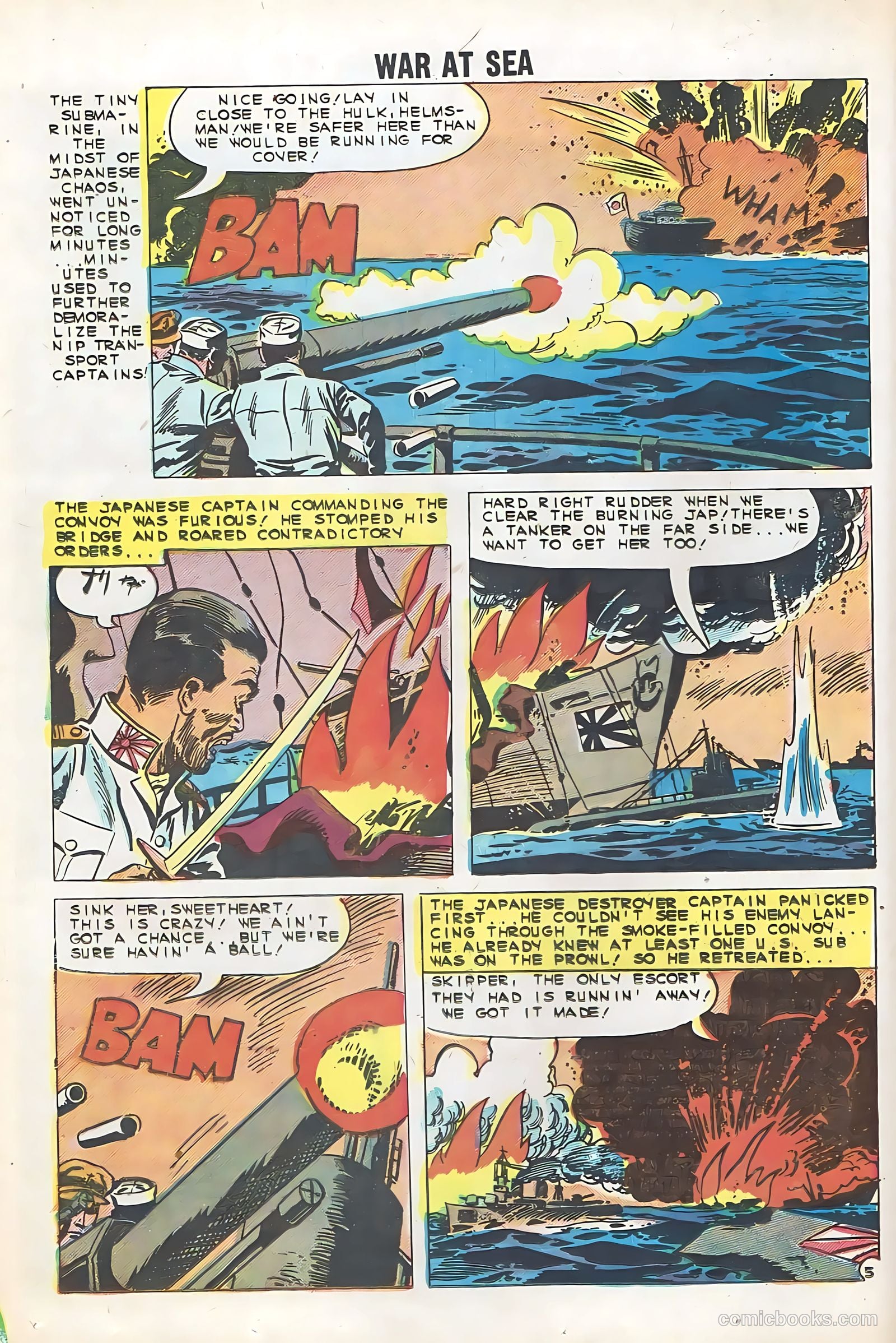 War at Sea #39 (1960) — page 16 of 36