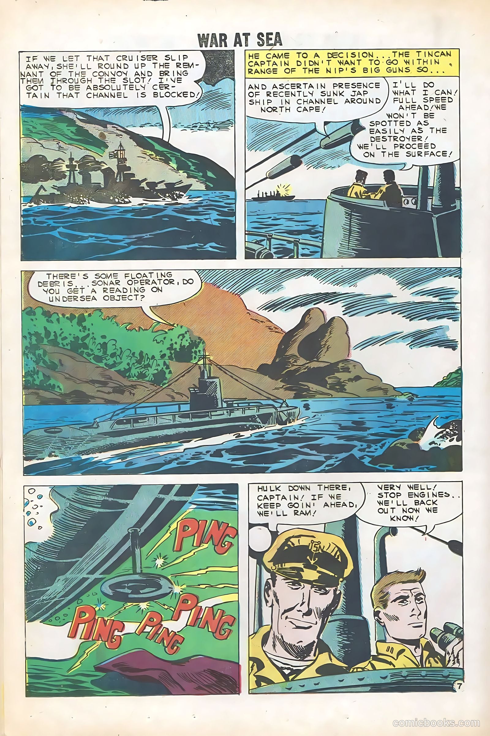 War at Sea #39 (1960) — page 18 of 36