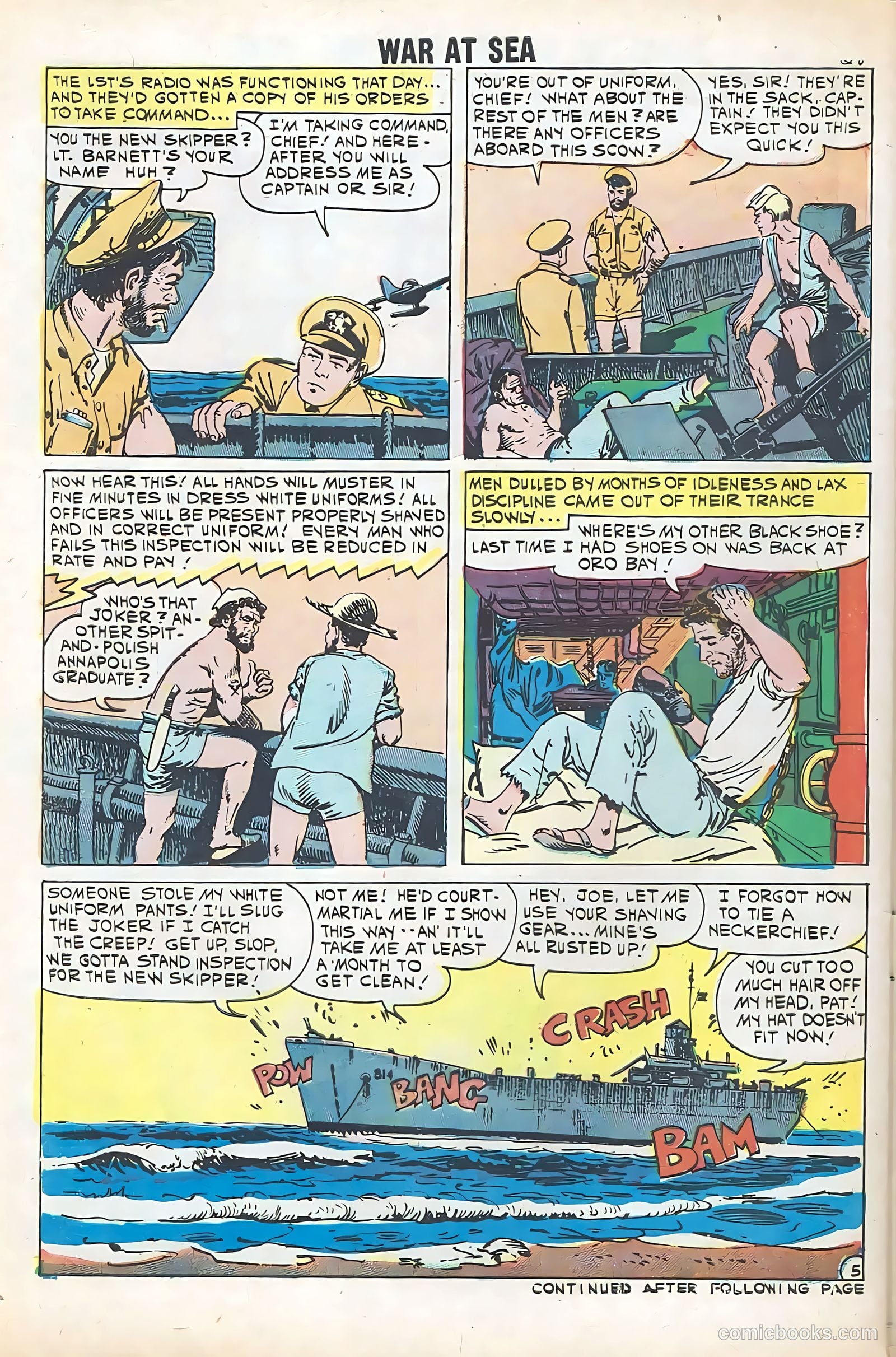 War at Sea #39 (1960) — page 30 of 36
