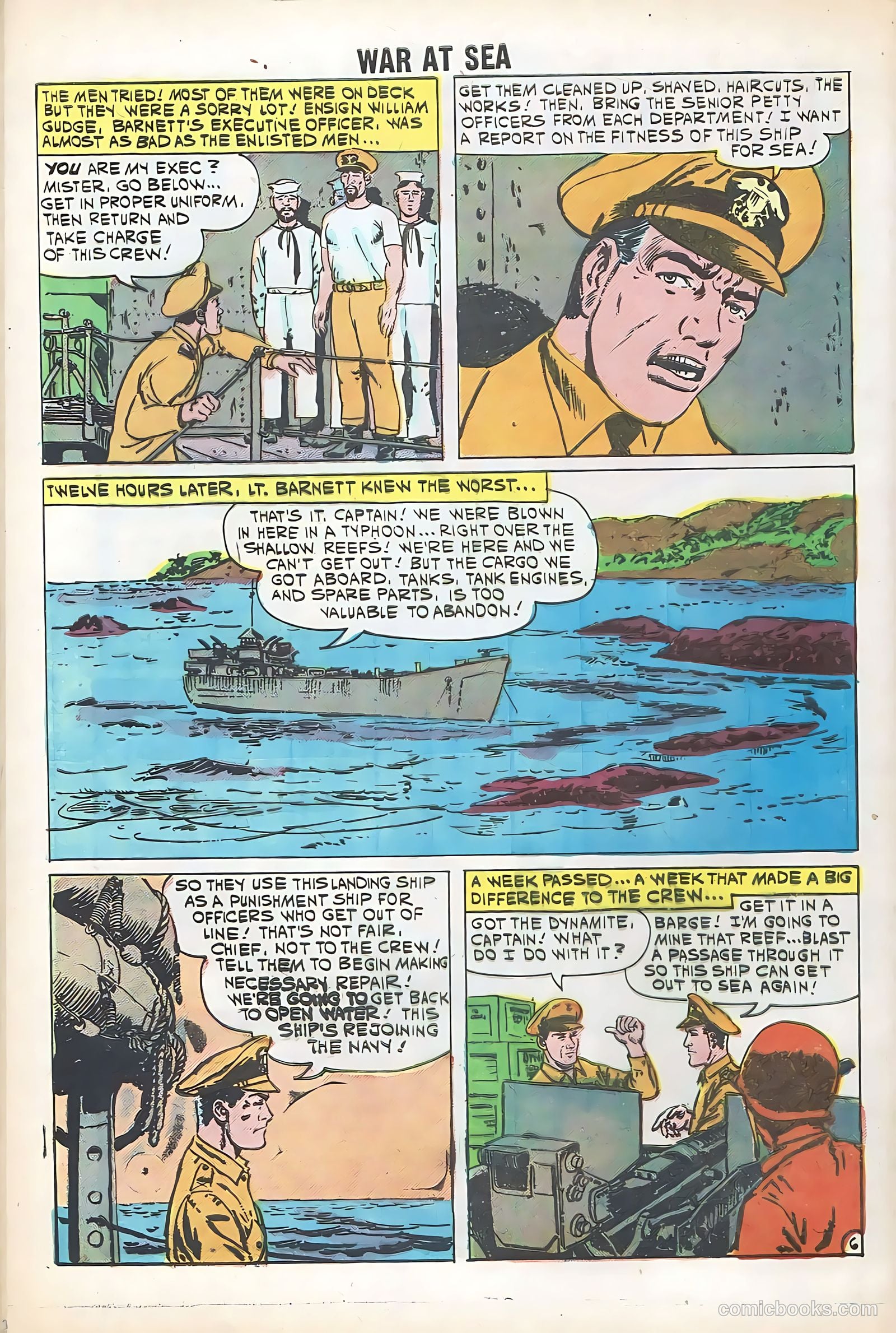 War at Sea #39 (1960) — page 32 of 36