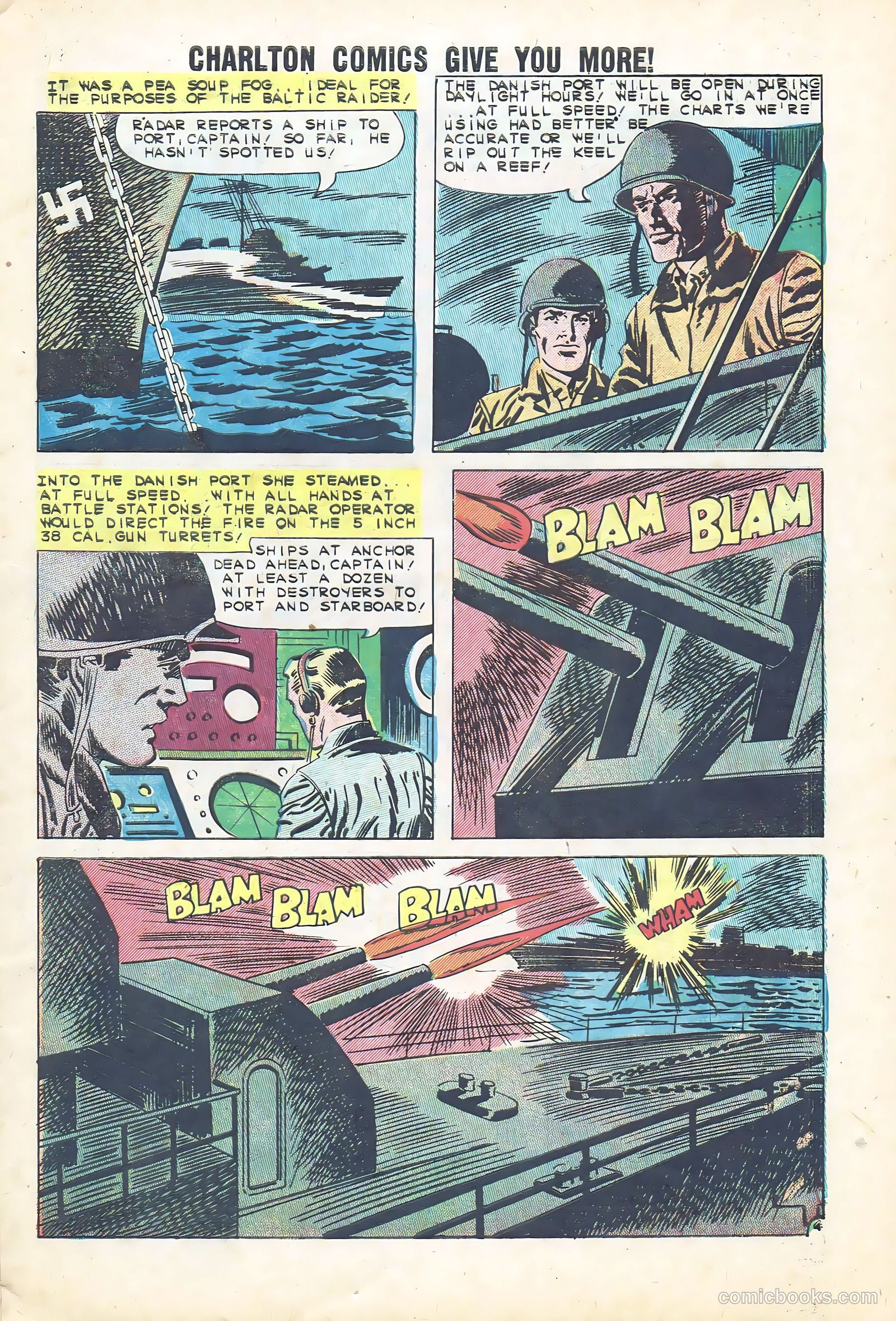 War at Sea #40 (1961) — page 7 of 36