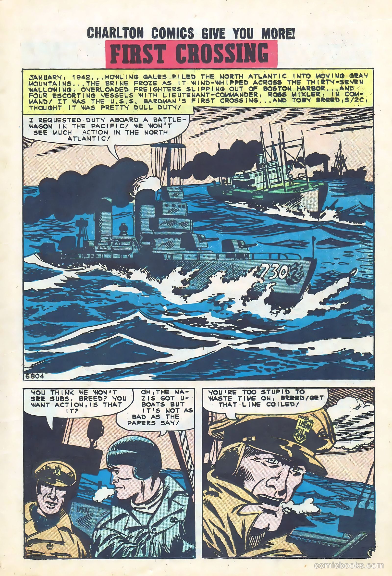 War at Sea #40 (1961) — page 11 of 36