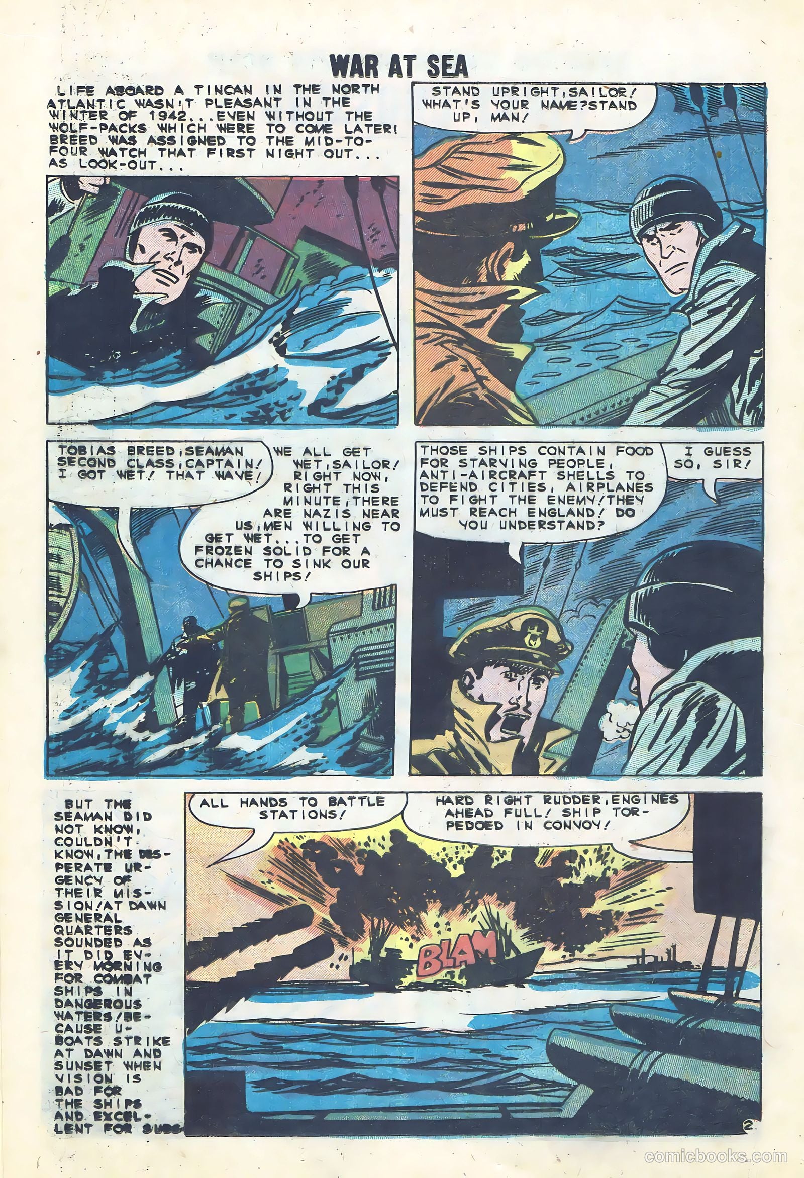 War at Sea #40 (1961) — page 12 of 36
