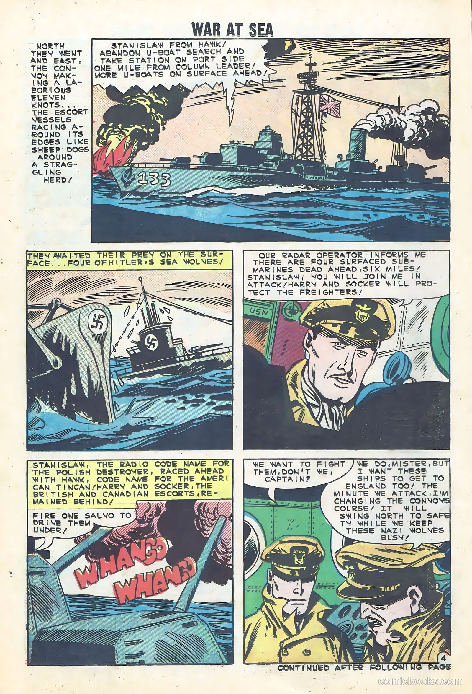 War at Sea #40 (1961) — page 14 of 36