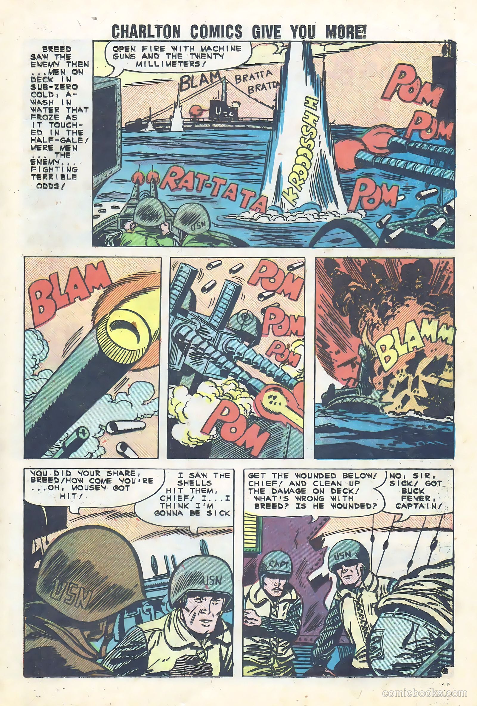 War at Sea #40 (1961) — page 17 of 36