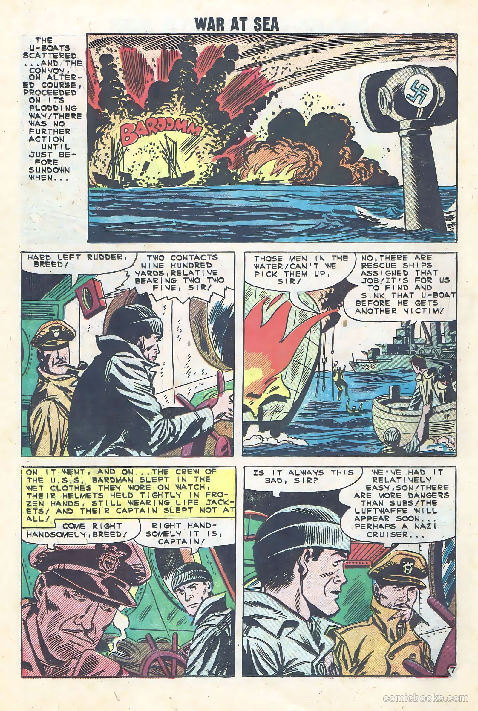 War at Sea #40 (1961) — page 18 of 36