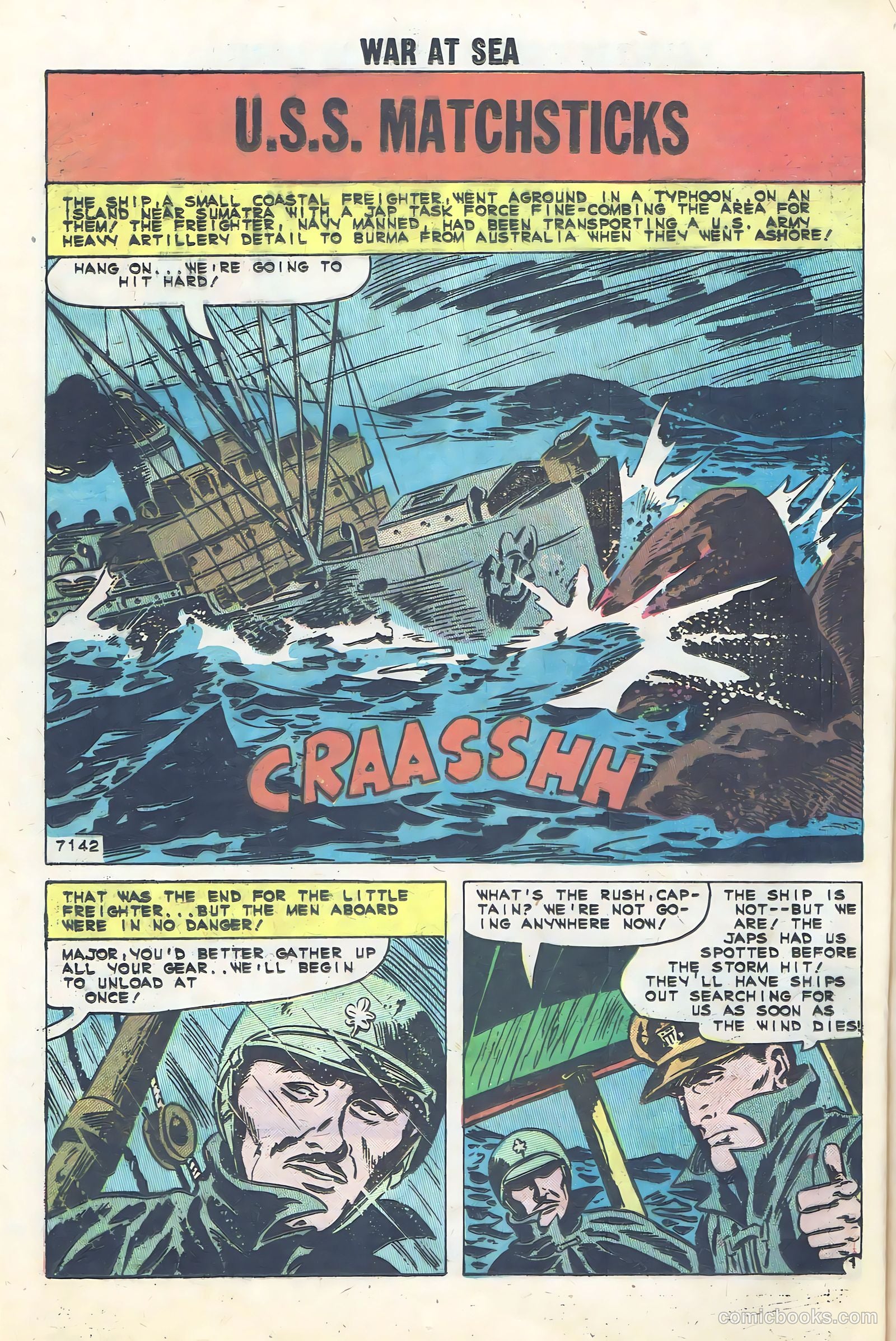 War at Sea #40 (1961) — page 20 of 36