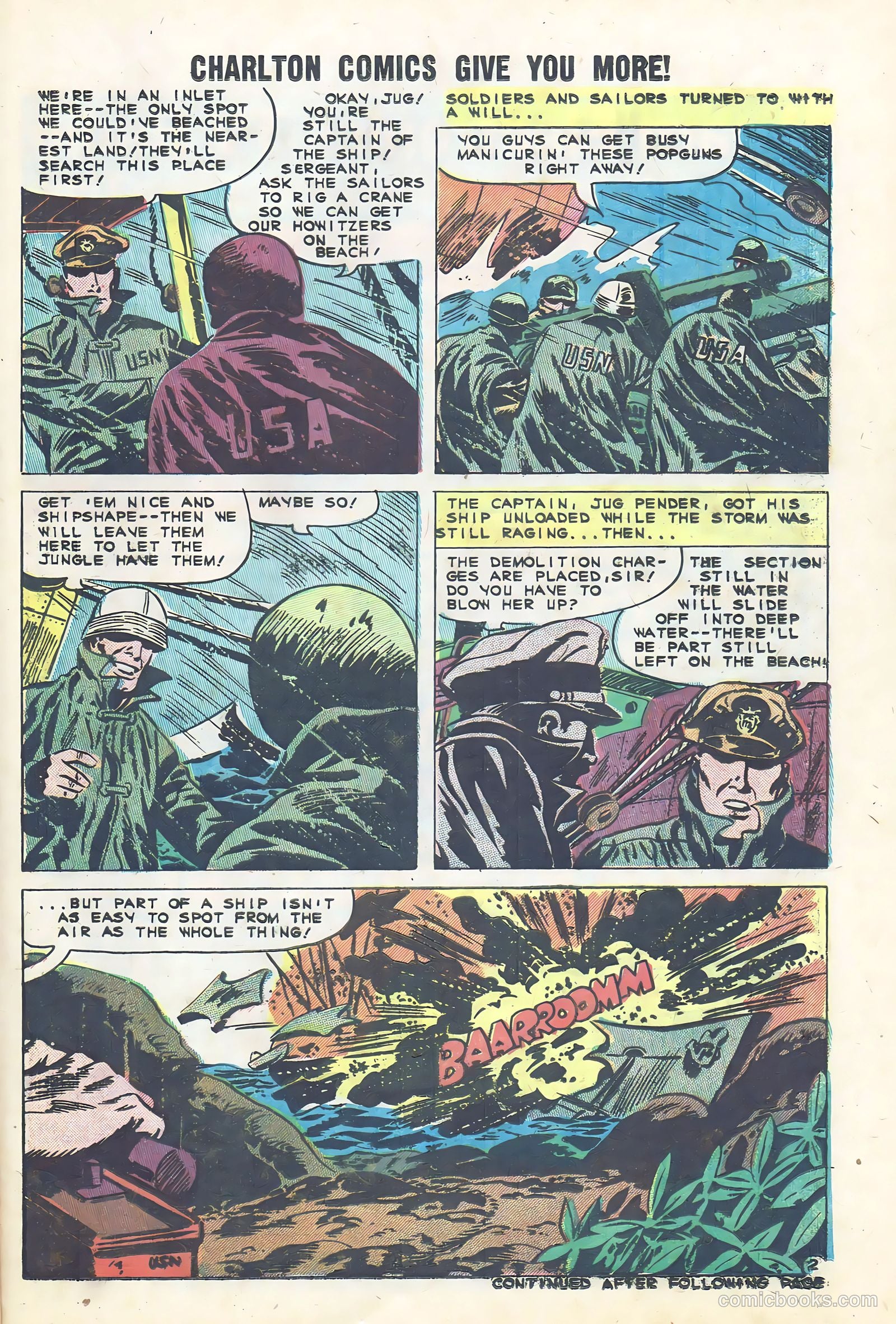 War at Sea #40 (1961) — page 21 of 36