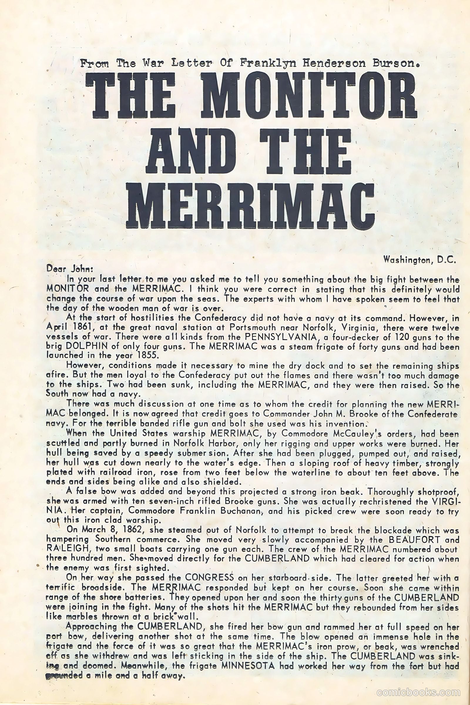 War at Sea #40 (1961) — page 26 of 36