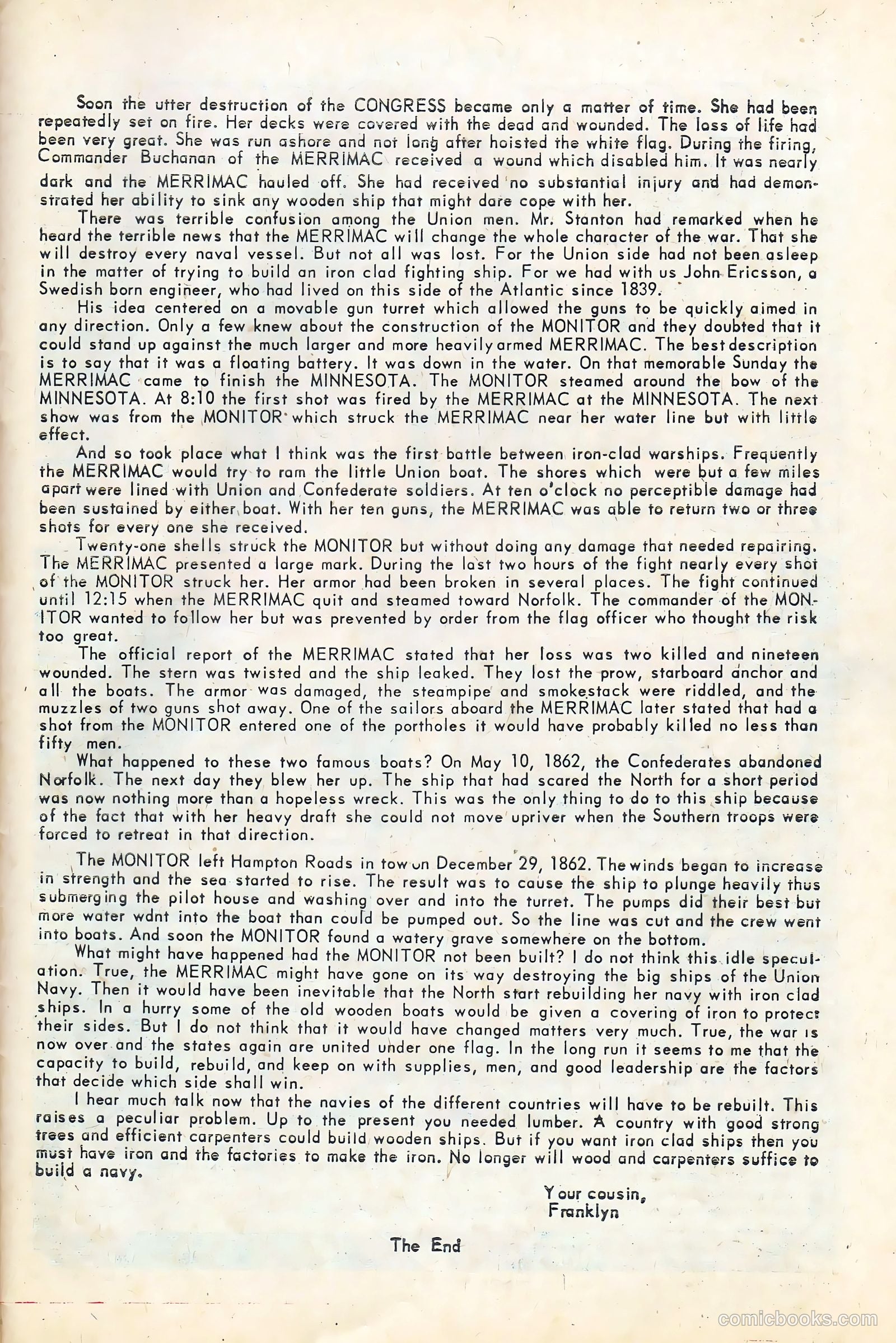War at Sea #40 (1961) — page 27 of 36