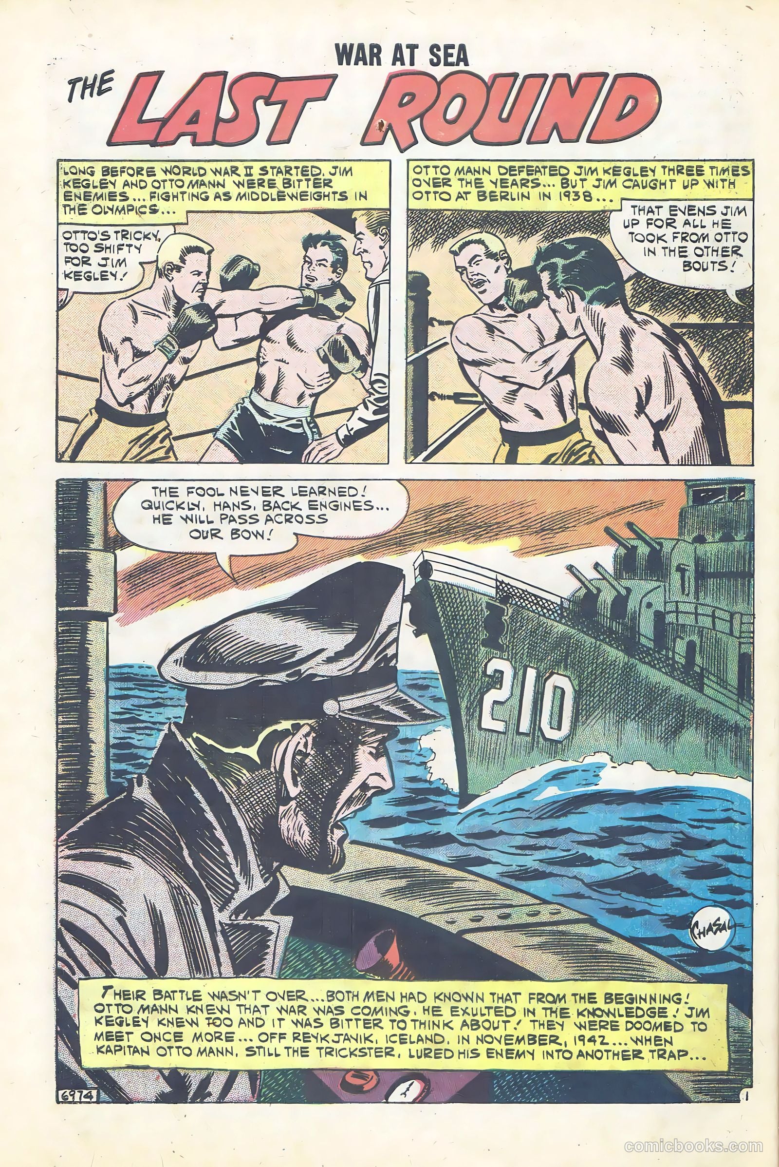 War at Sea #40 (1961) — page 28 of 36