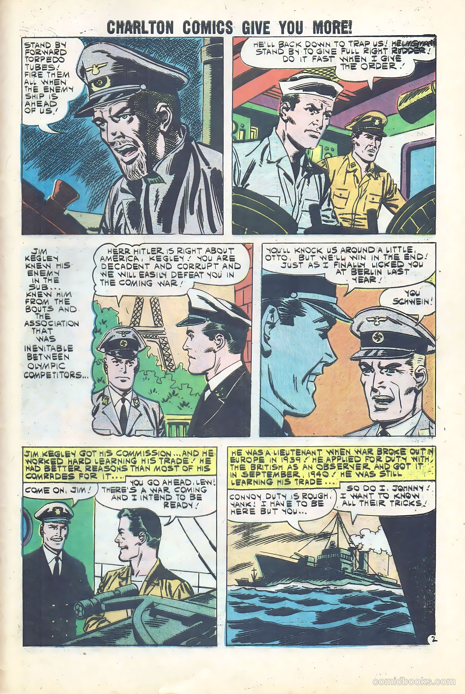 War at Sea #40 (1961) — page 29 of 36