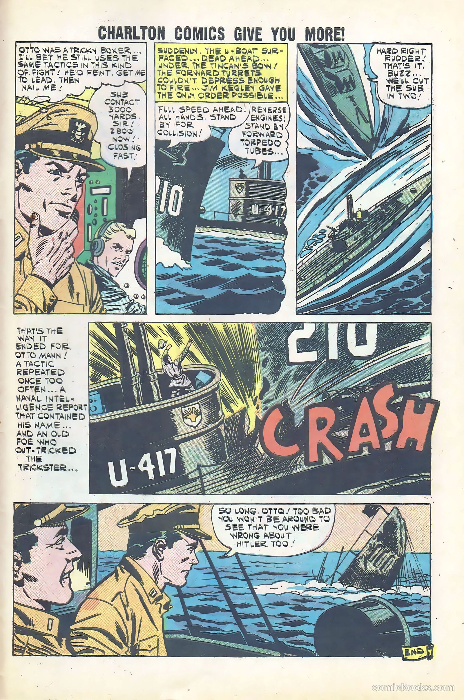 War at Sea #40 (1961) — page 33 of 36