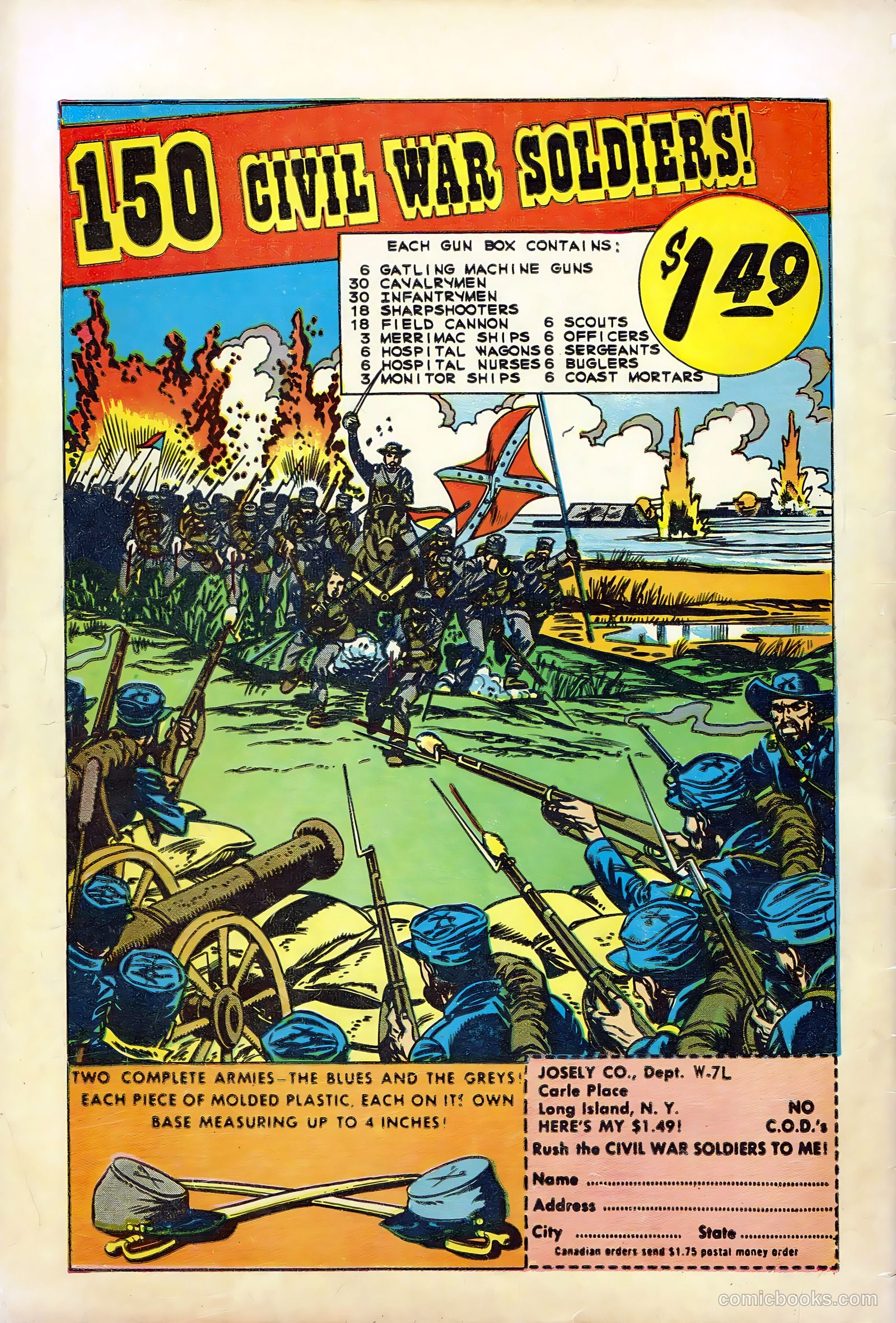 War at Sea #40 (1961) — page 36 of 36